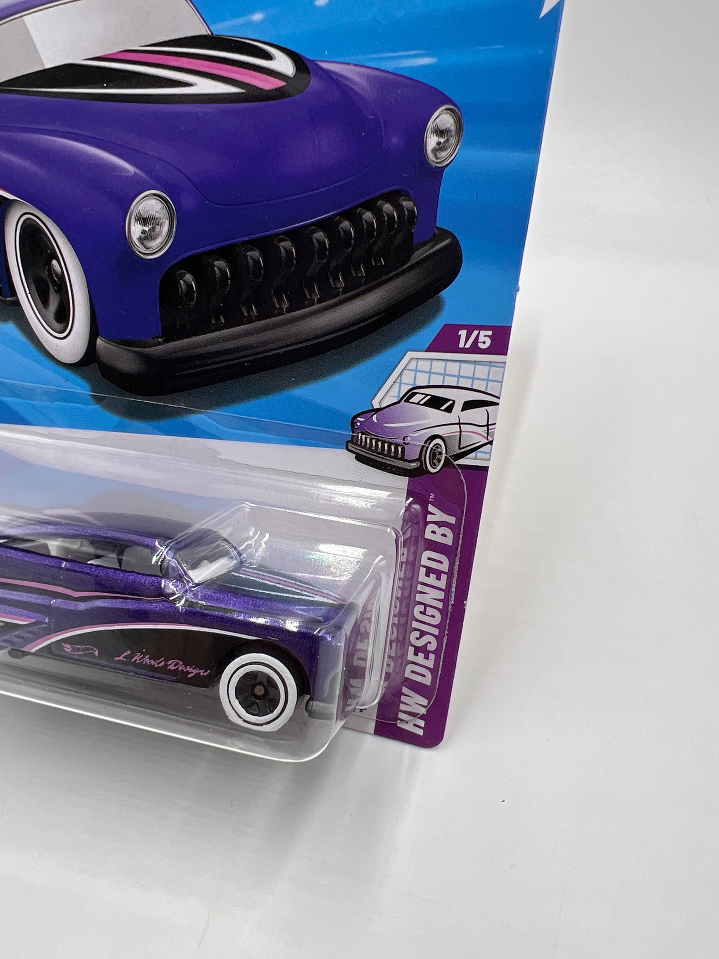 2025 Hot Wheels B Case Designed By #5 Purple Passion Purple 50C