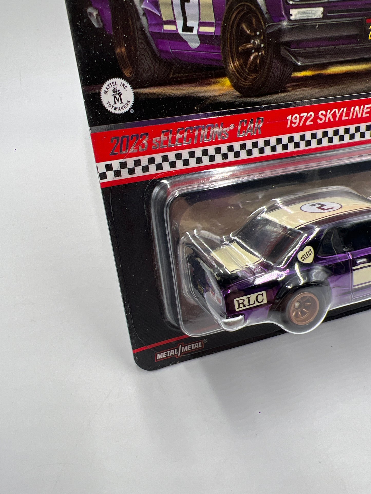 2023 Hot Wheels RLC sELECTIONs 1972 Skyline H/T 2000GT-R Purple W/Protector