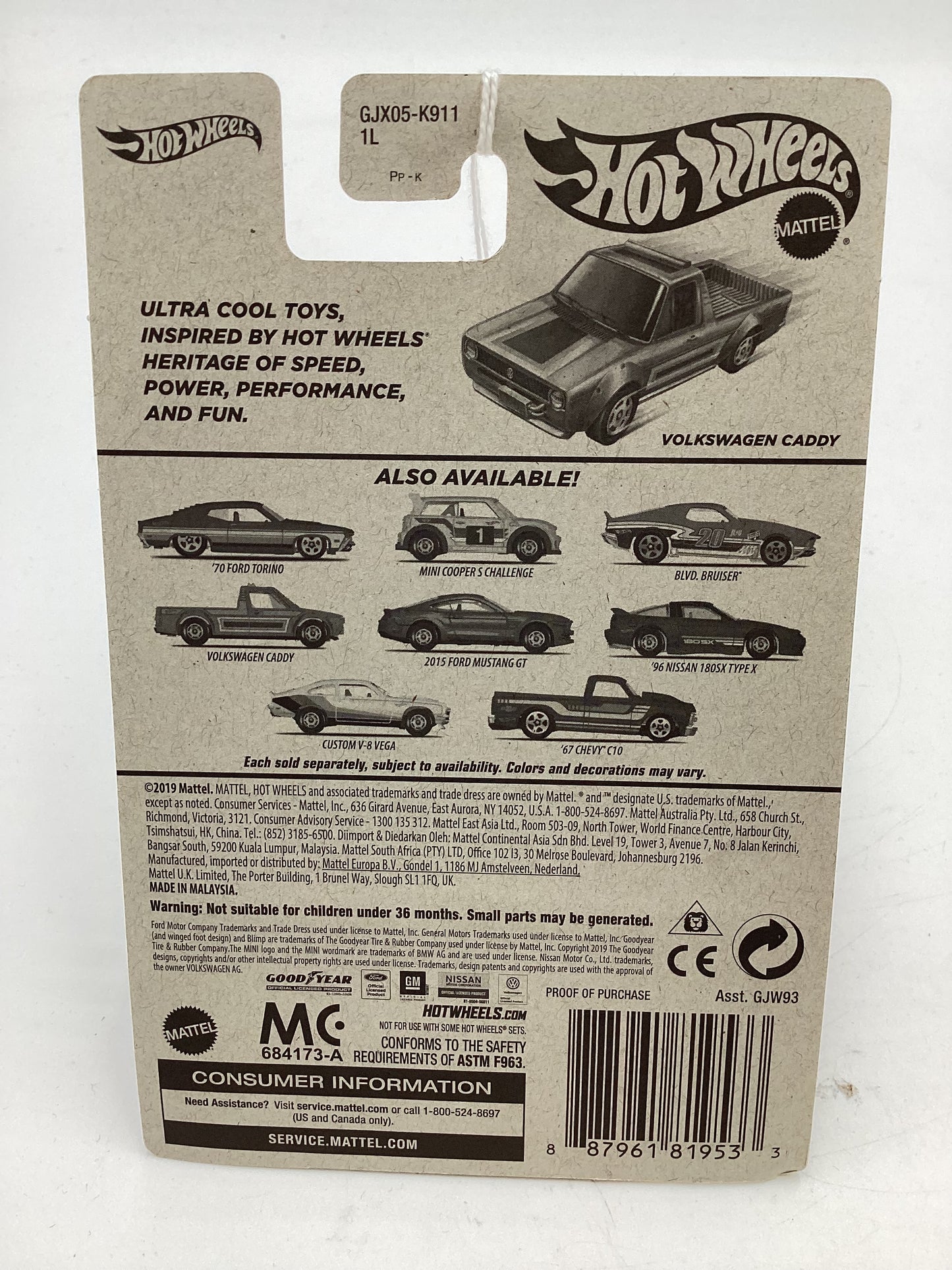 Hot Wheels Target Exclusive Flying Customs Volkswagen Caddy Green