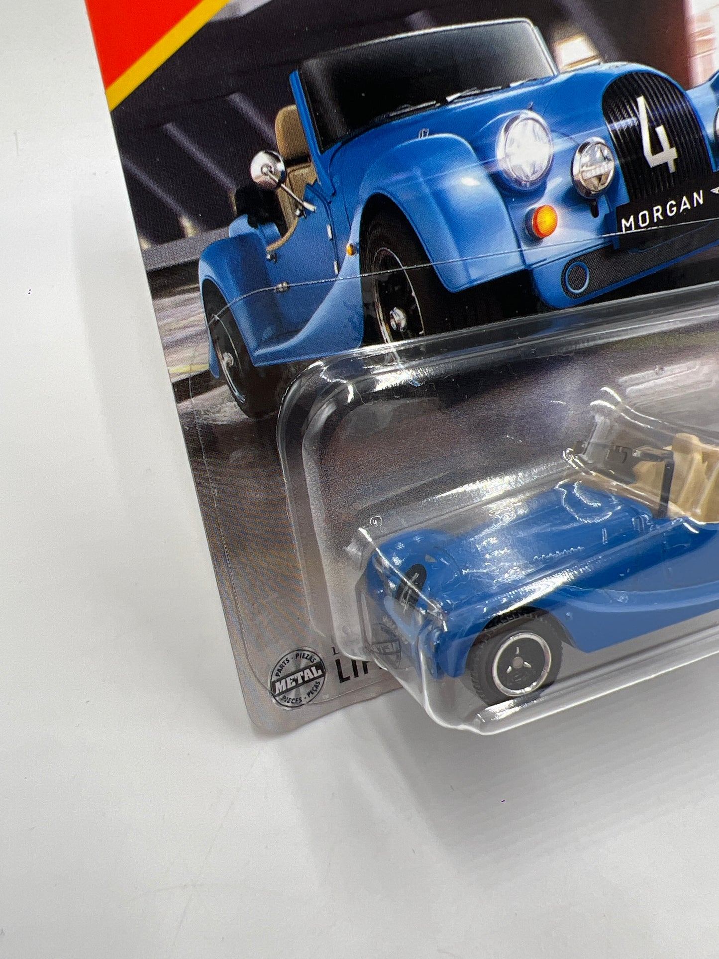 2025 Matchbox #81 Morgan Plus Four Blue 215H
