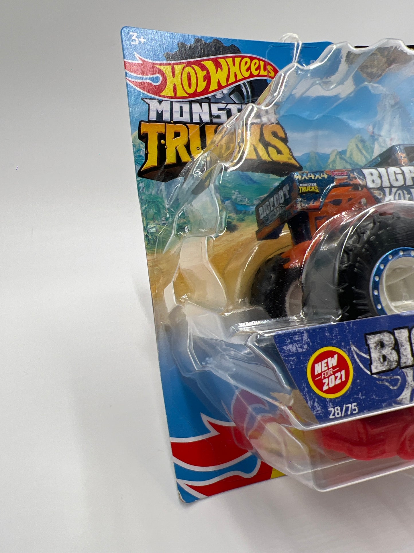 2021 Hot Wheels Monster Trucks HW MT Live #28 Bigfoot 133G