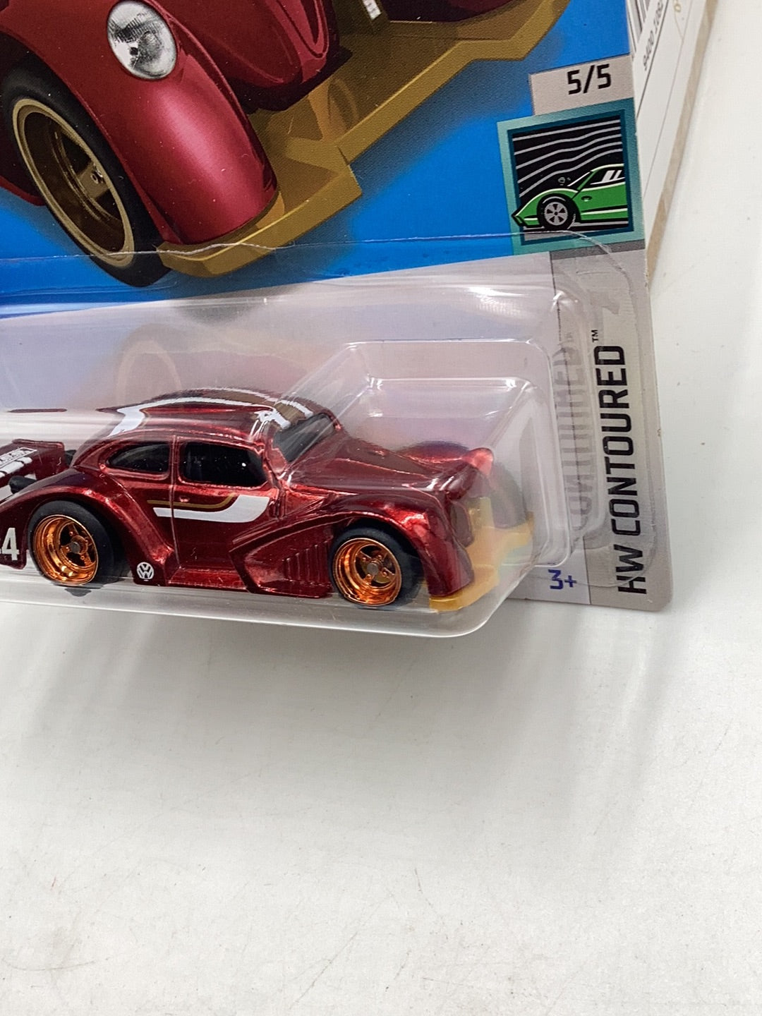 2022 hot wheels super treasure hunt Volkswagen Kafer Racer W/ Protector