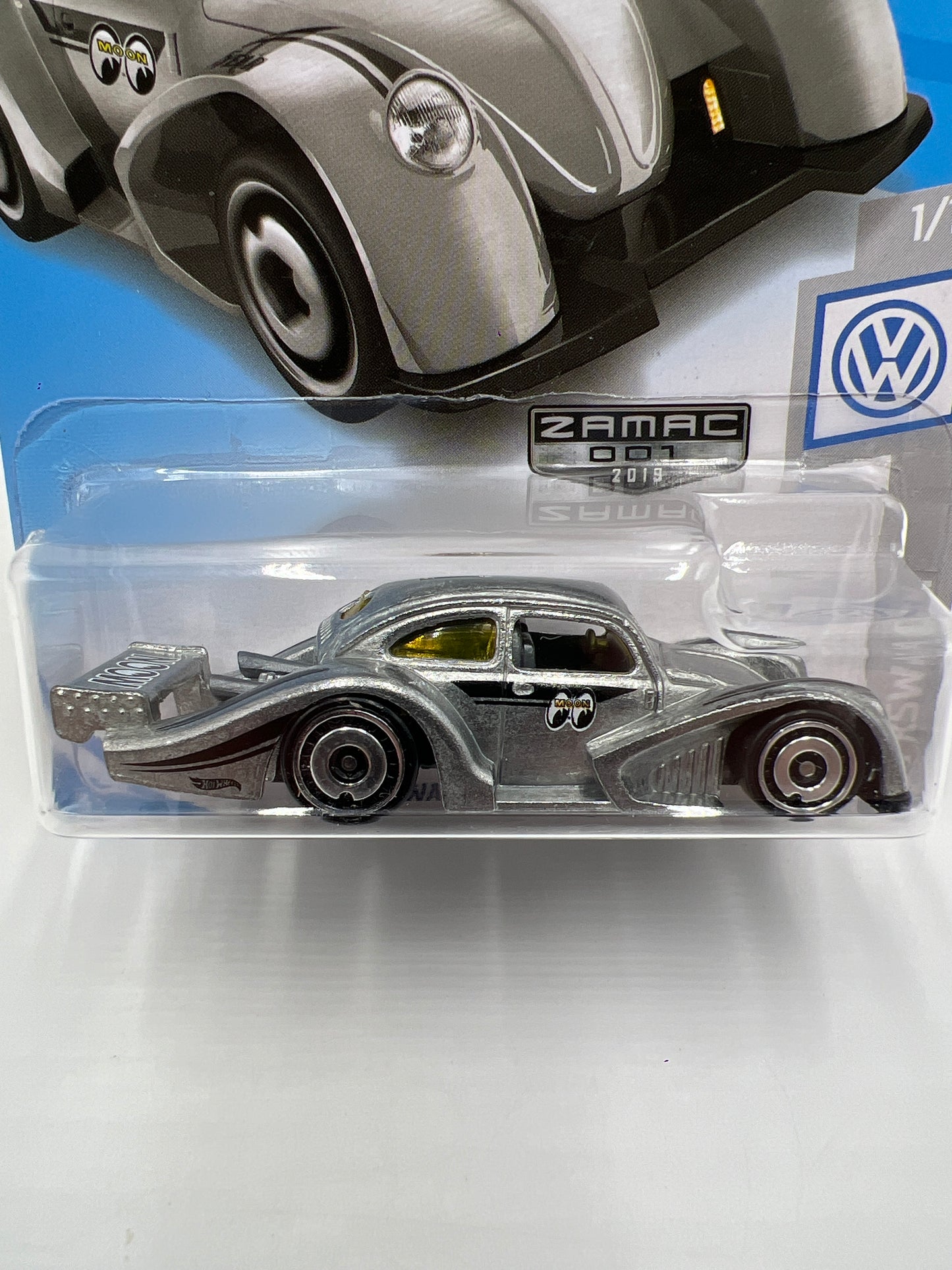 2019 Hot Wheels Walmart Exclusive Zamac 1 #46 Volkswagen Kafer Racer Mooneyes