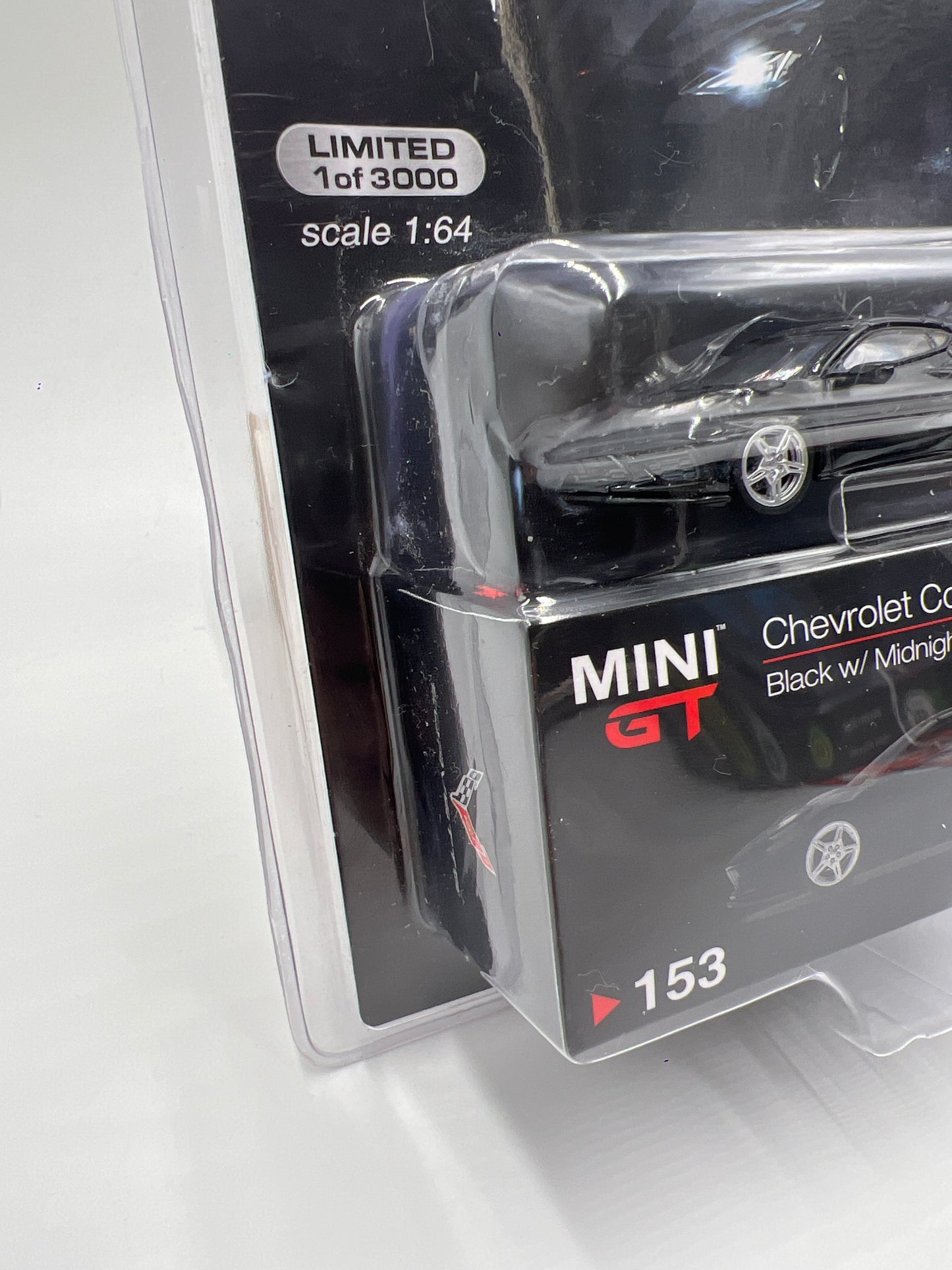 Mini GT Mijo Exclusives #153 Chevrolet Corvette Stingray Black