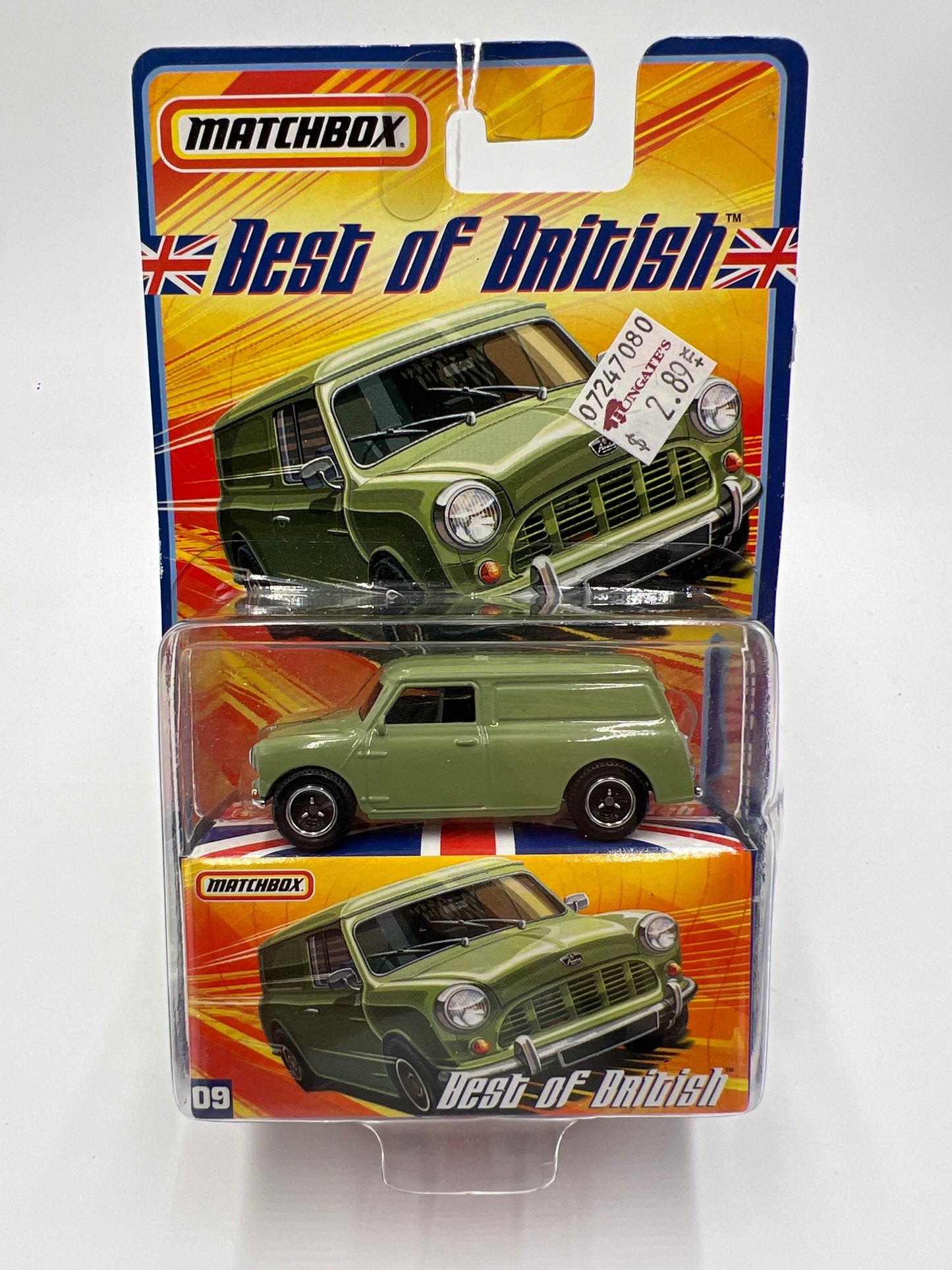 Matchbox Best Of British #9 65 Austin Mini Van Green 171D