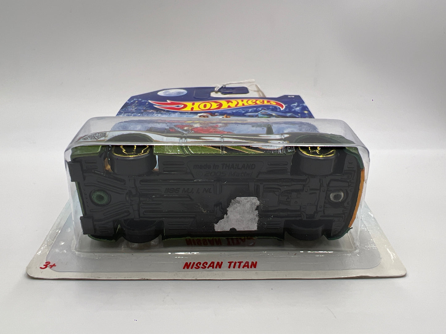 2014 Hot Wheels Holiday Hot Rods #3 Nissan Titan Green SR