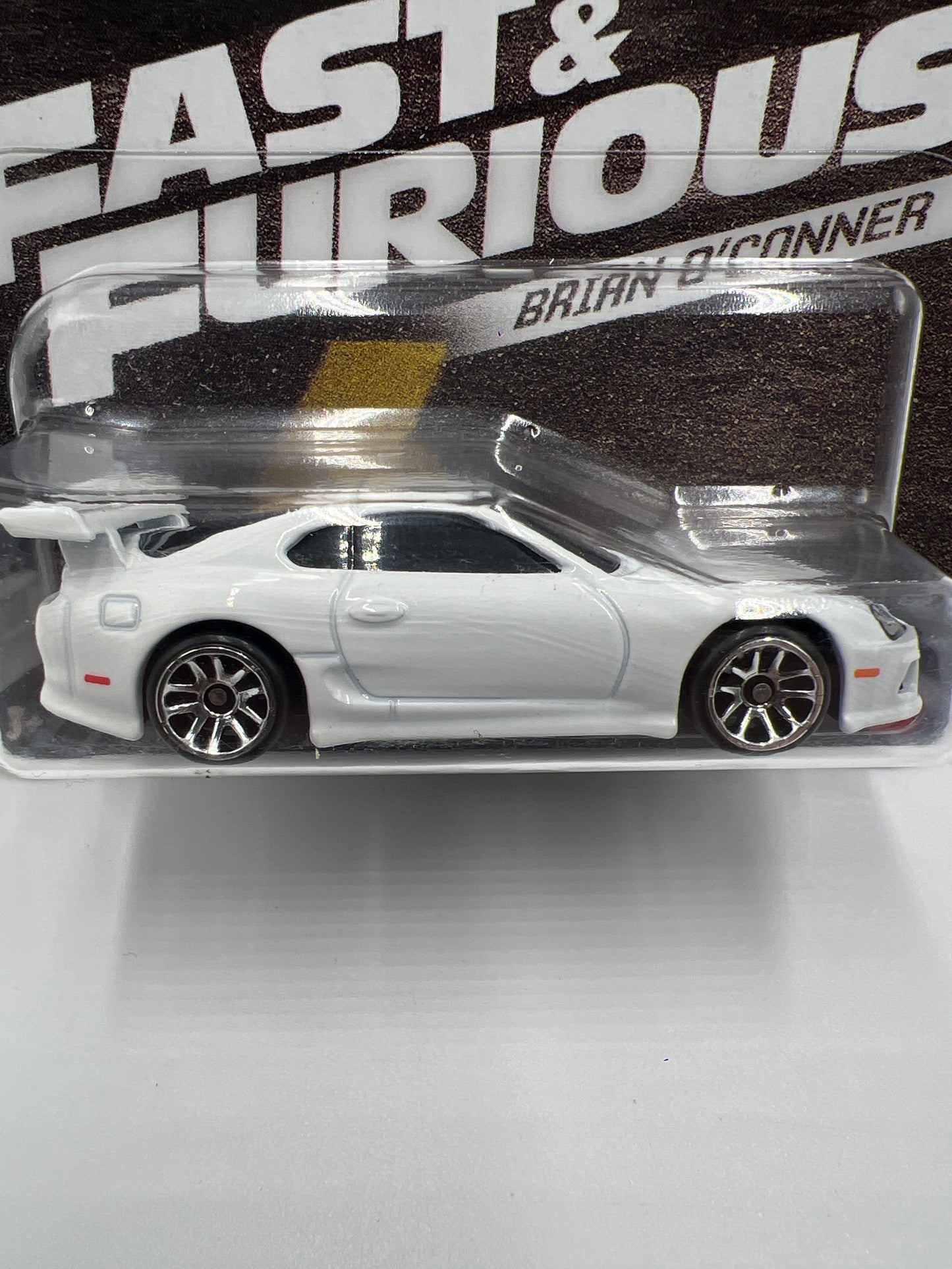 Hot Wheels Silver Series Fast & Furious Brian O’Conner #5 Toyota Supra White 69A