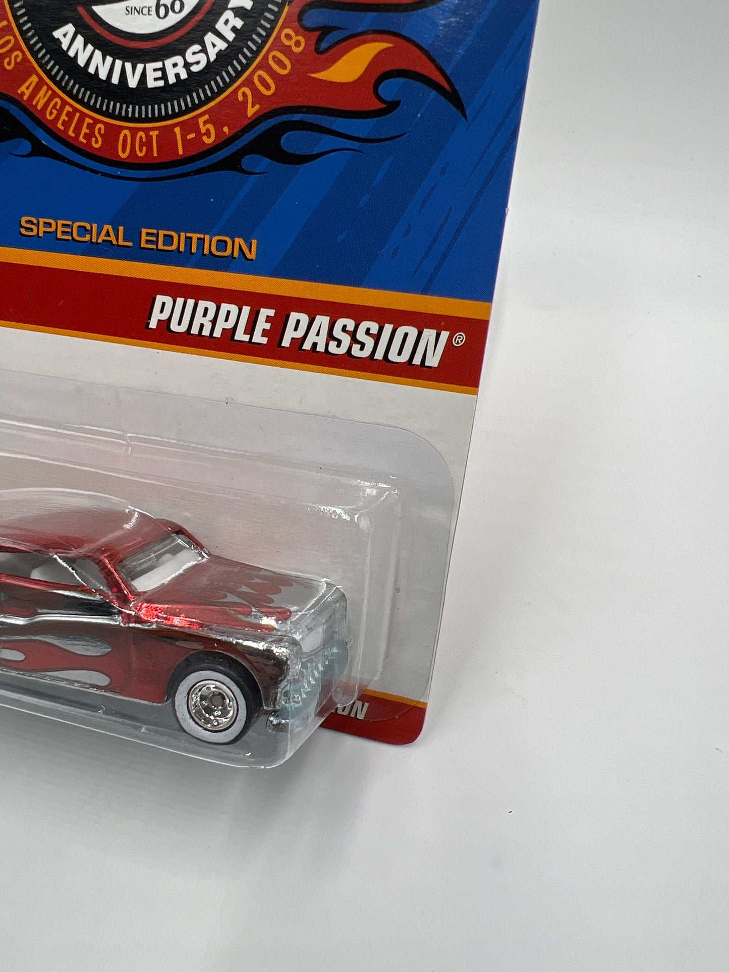 2008 Hot Wheels 22nd Annual Collectors Convention LA 1 of 3000 Purple Passion W/Protector