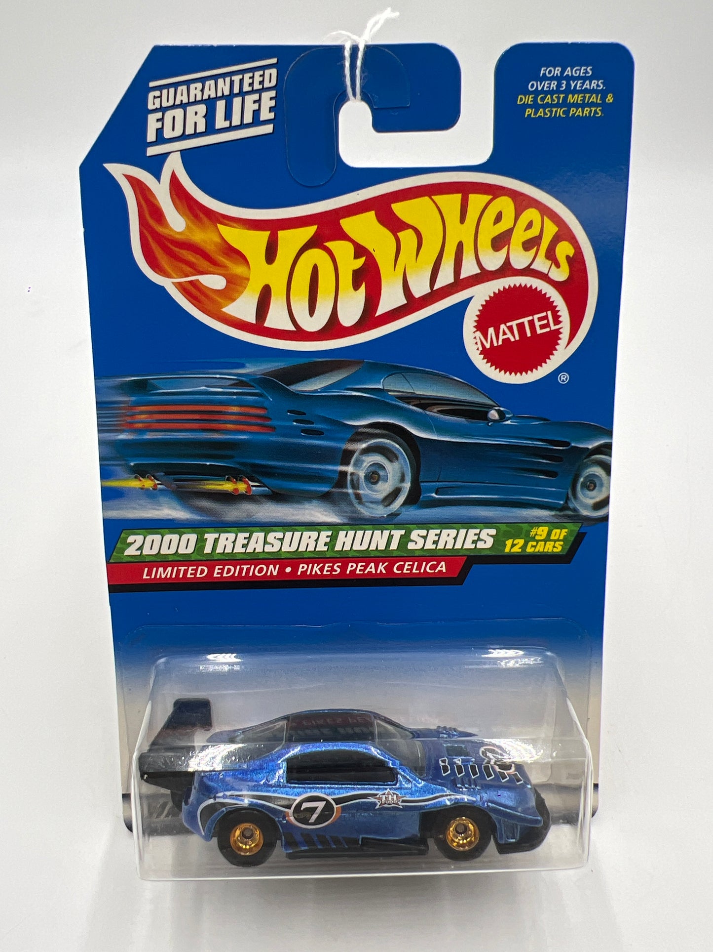 2000 Hot Wheels Treasure Hunt Series 9/12 Pikes Peak Celica #057 275E