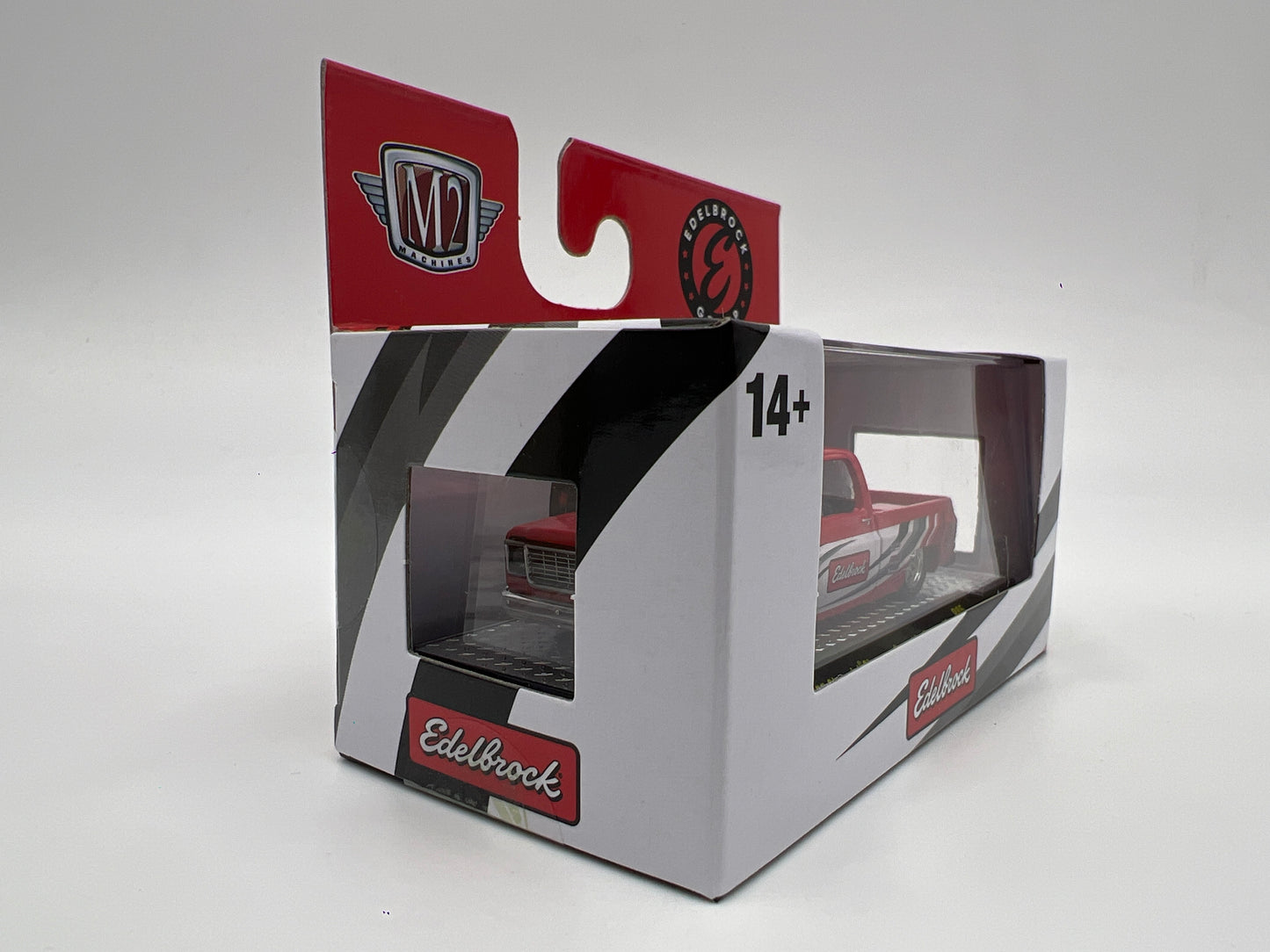 M2 Machines Edelbrock 1975 Chevrolet Cheyenne Super 10 Custom SS Red R85