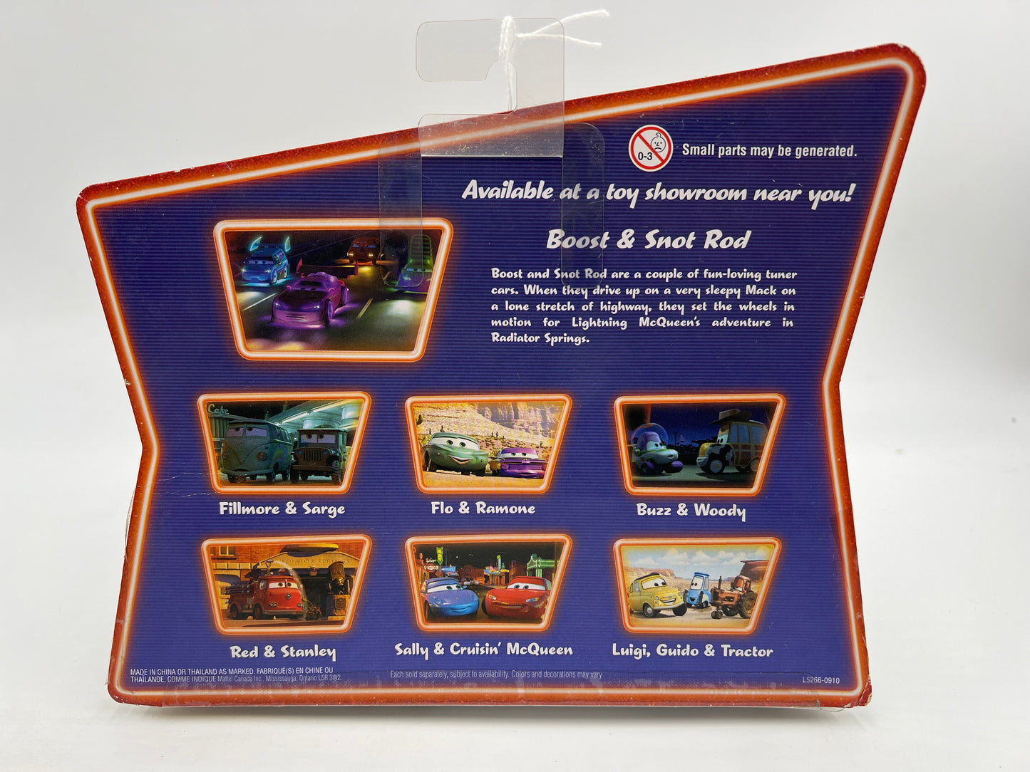 Disney Pixar Cars Supercharged 2 Pack Movie Moments Boost & Snot Rod