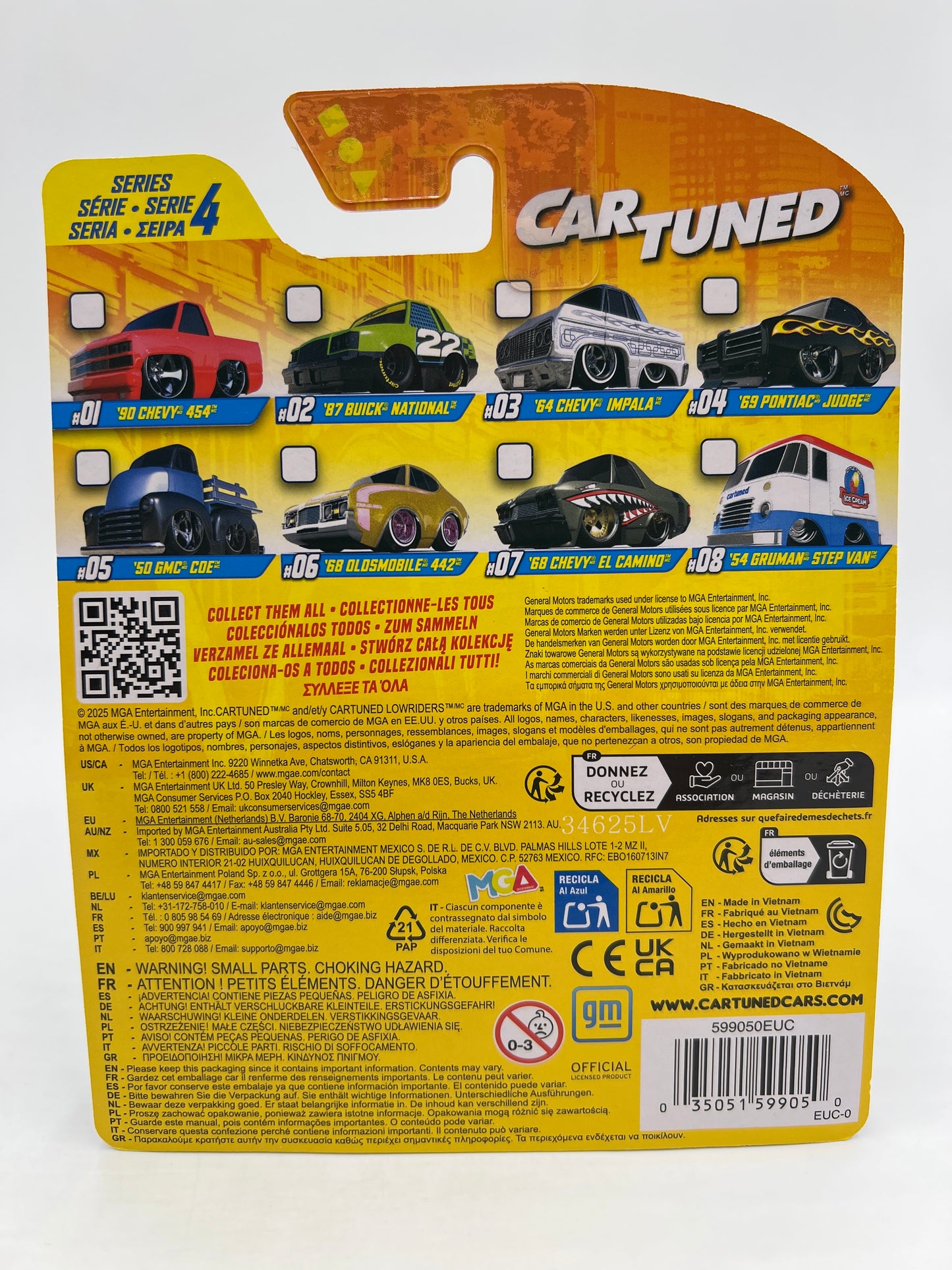 MGA Car Tuned Hobby Exclusive Series 4 #5 50 GMC COE Blue/Gray 179i