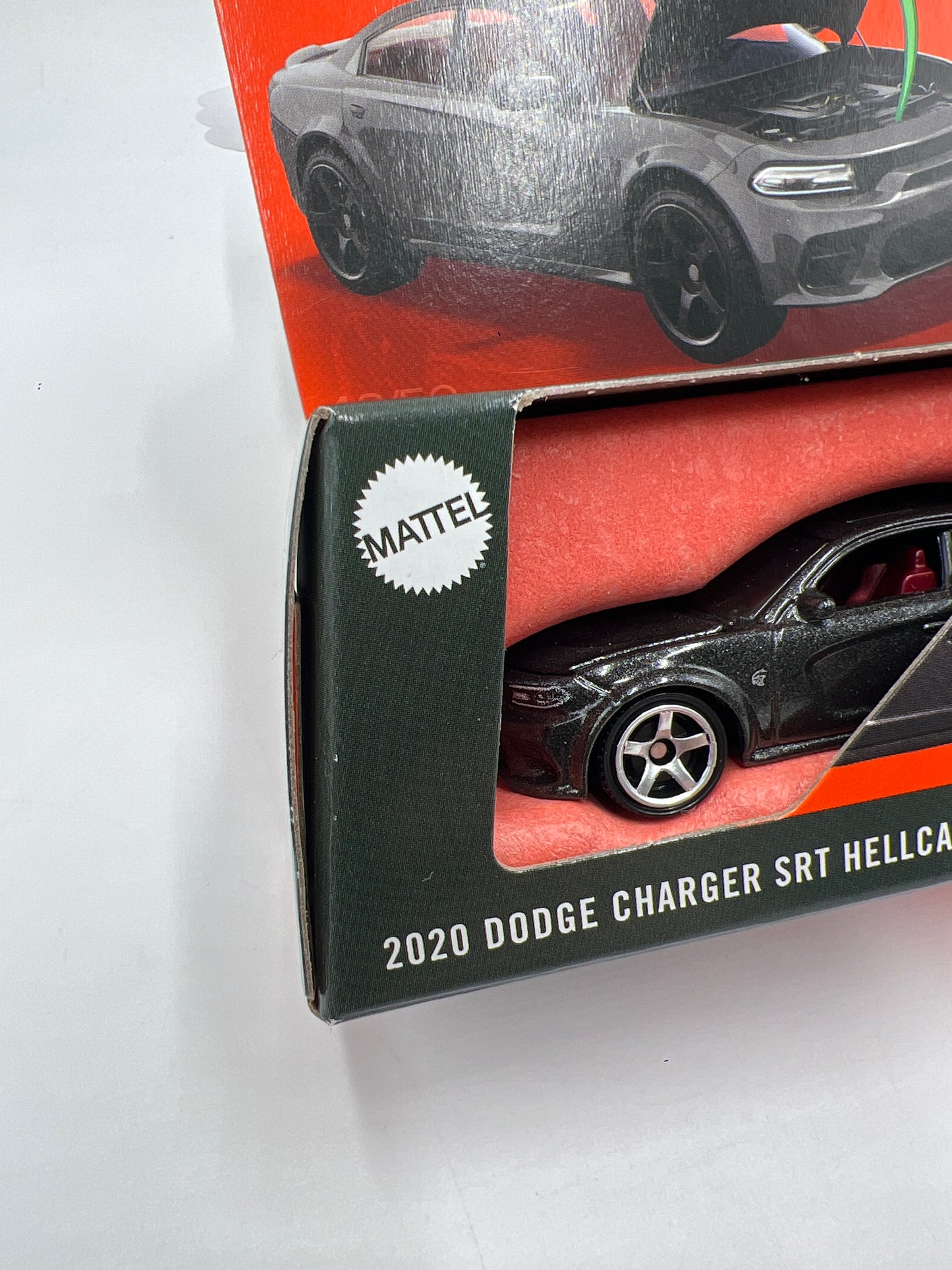 2025 Matchbox Moving Parts #48 2020 Dodge Charger SRT Hellcat Black 163D