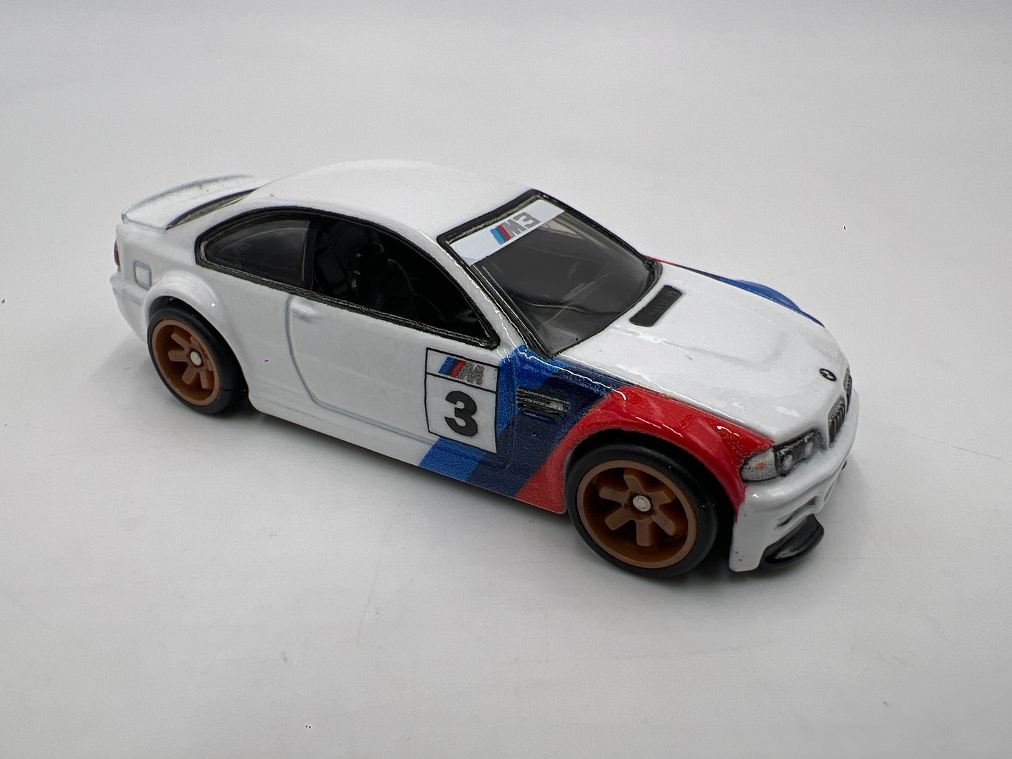 Hot Wheels Diorama Premium BMW M3 E46 White Loose