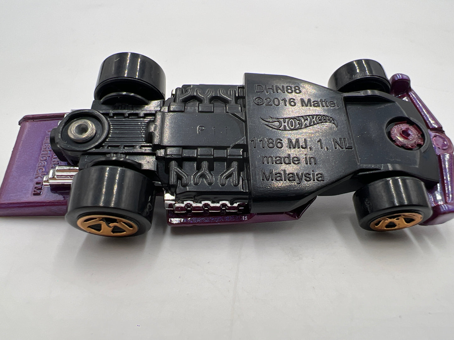 2021 Hot Wheels Mystery Models Series 2 #11 Formula Flashback Iridescent Purple