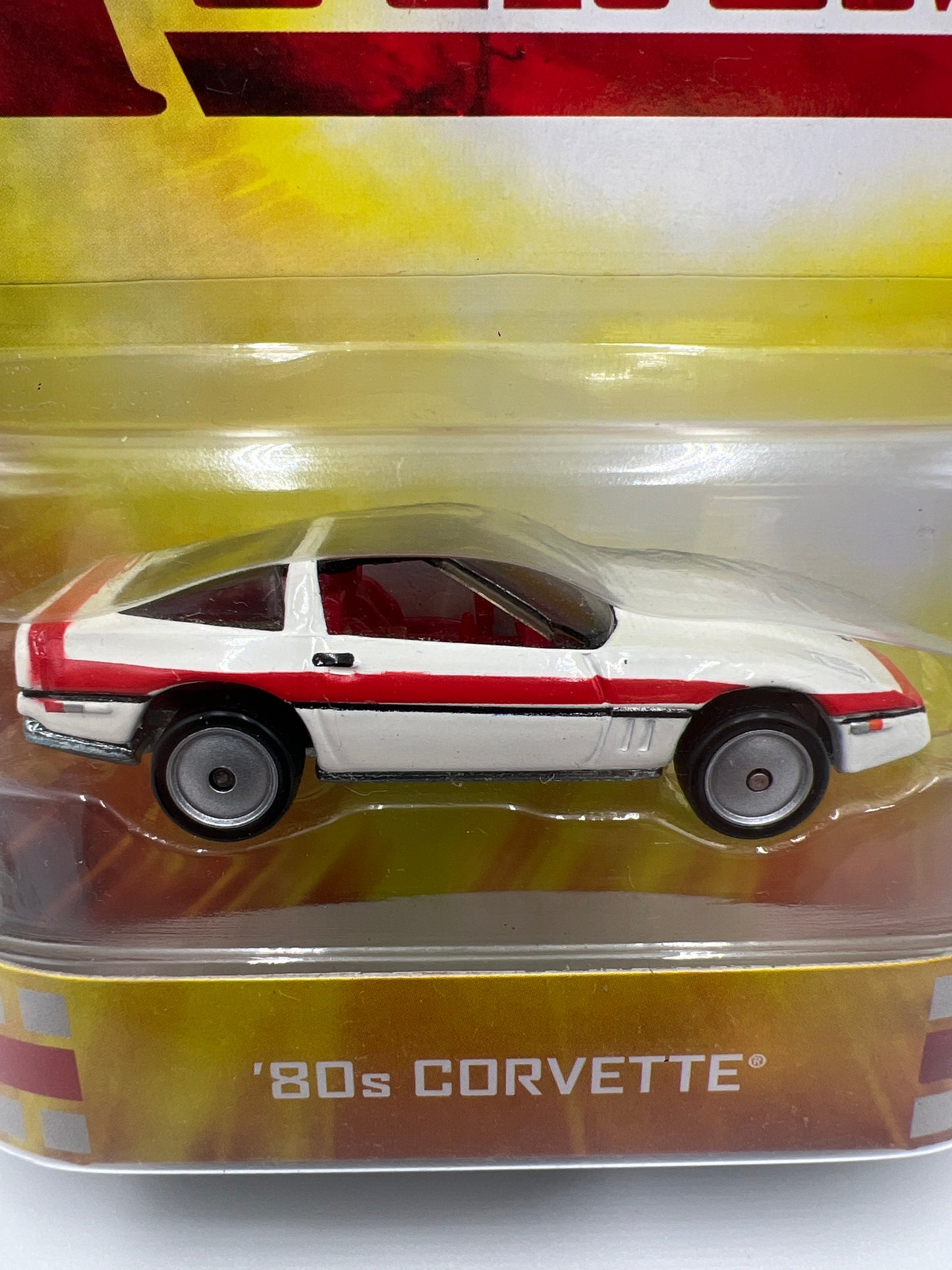 Hot Wheels Retro Entertainment The A Team 80s Corvette White W/Protector