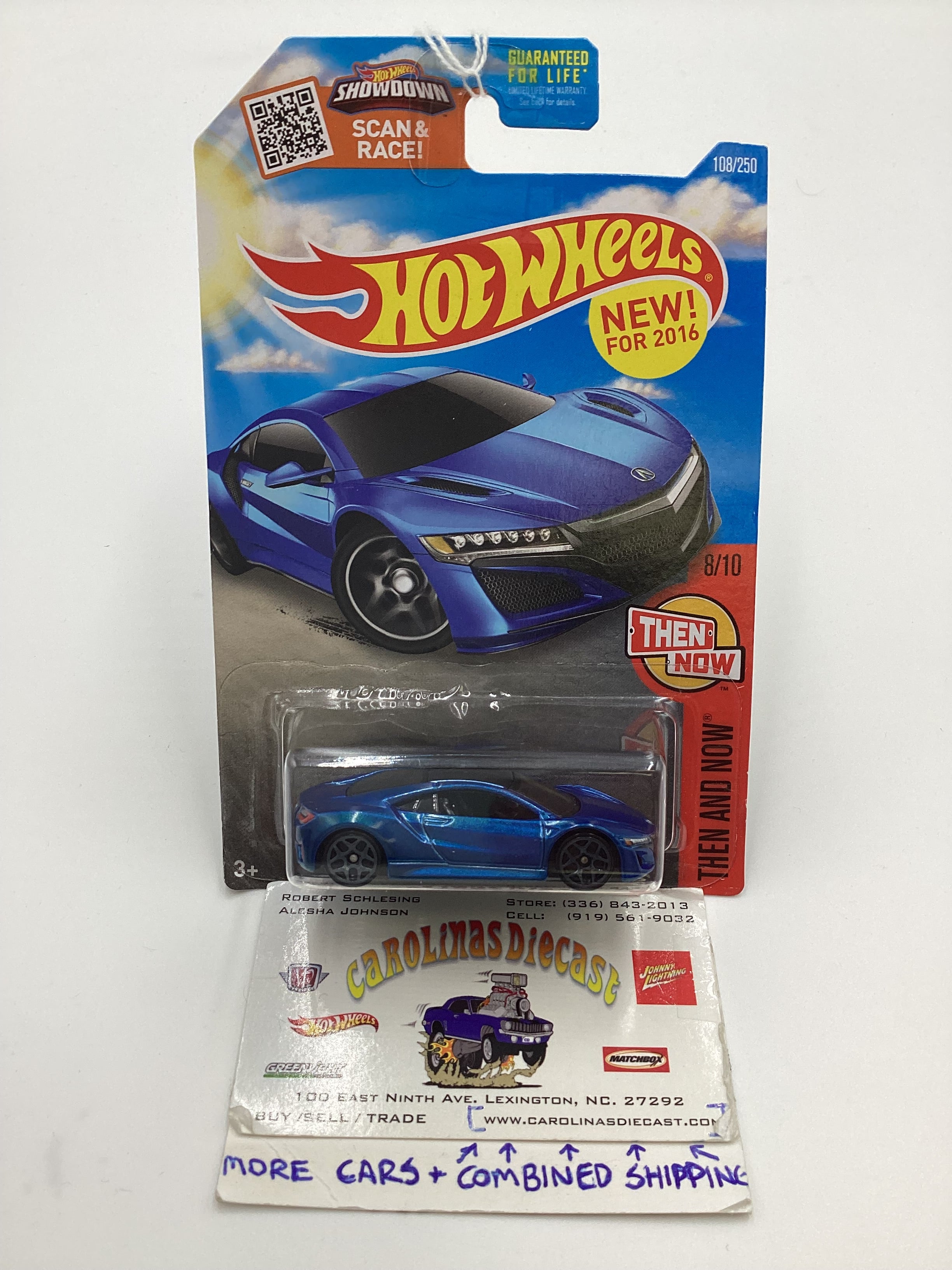 その他 navyblueash Used 2017 Acura NSX SH-AWD Sport Hybrid w/ CCBs, Carbon Roof +