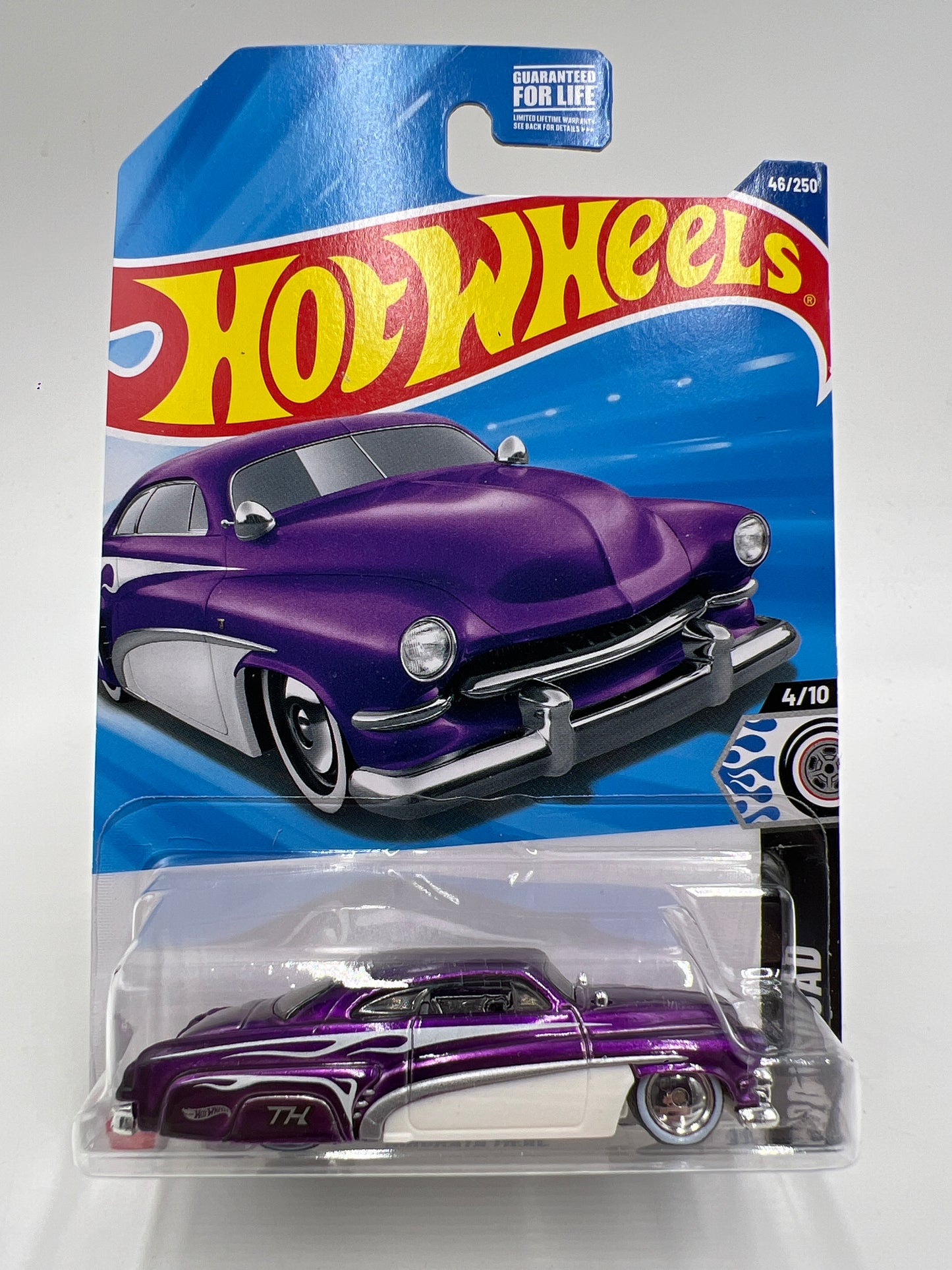 2025 Hot Wheels Super Treasure Hunt #46 Hirohata Merc Purple W/Protector