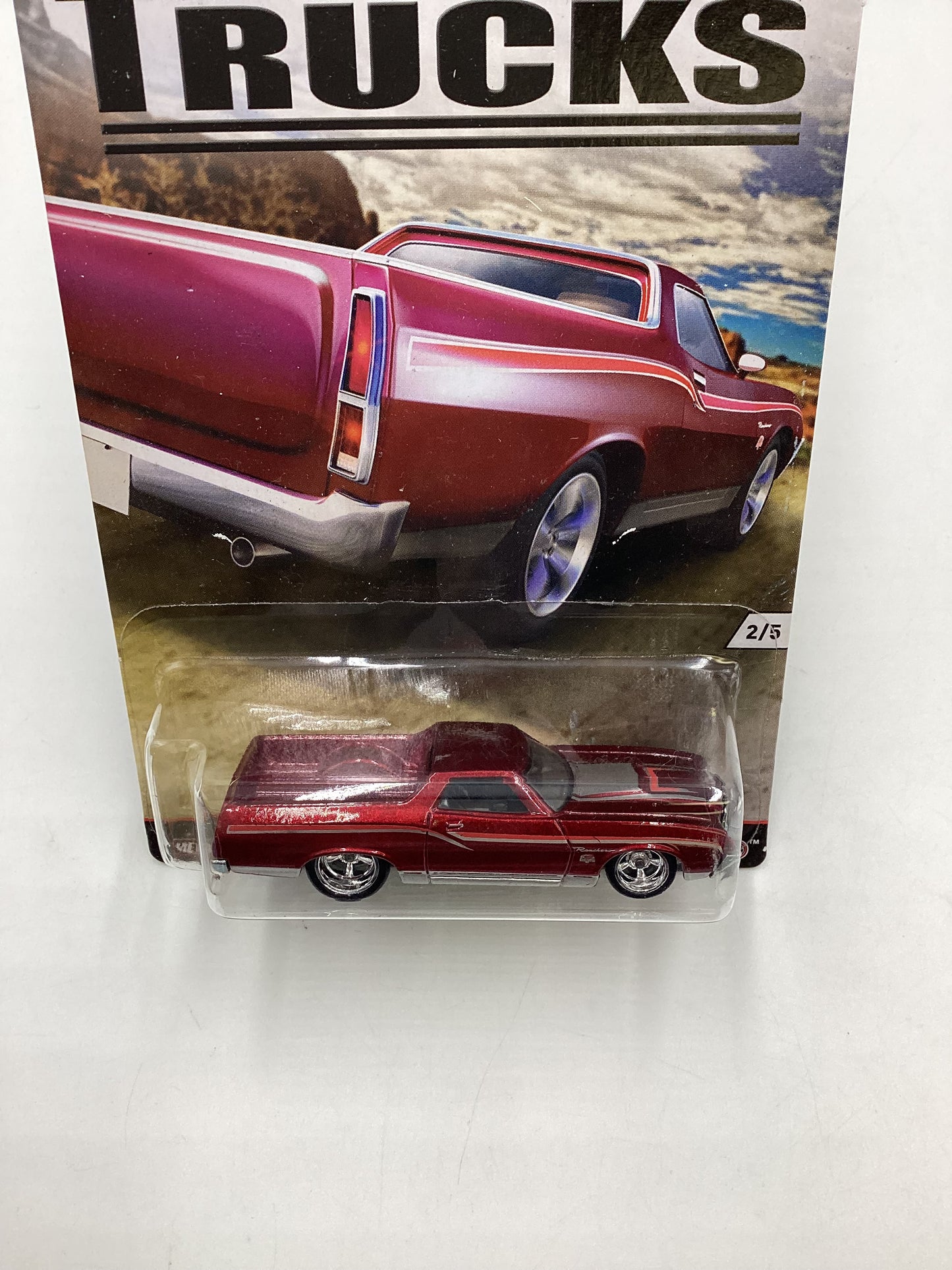 2016 Hot Wheels Car Culture Trucks #2 72 Ford Ranchero 244B