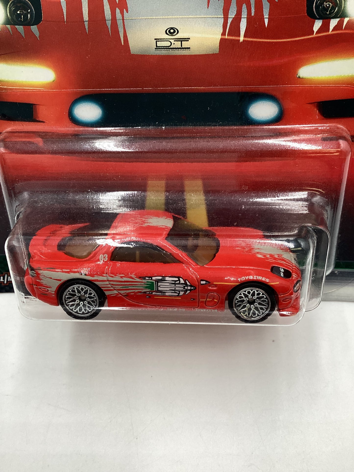 Hot wheels Fast and furious Original Fast 3/5 #3 95 Mazda RX-7 with protector