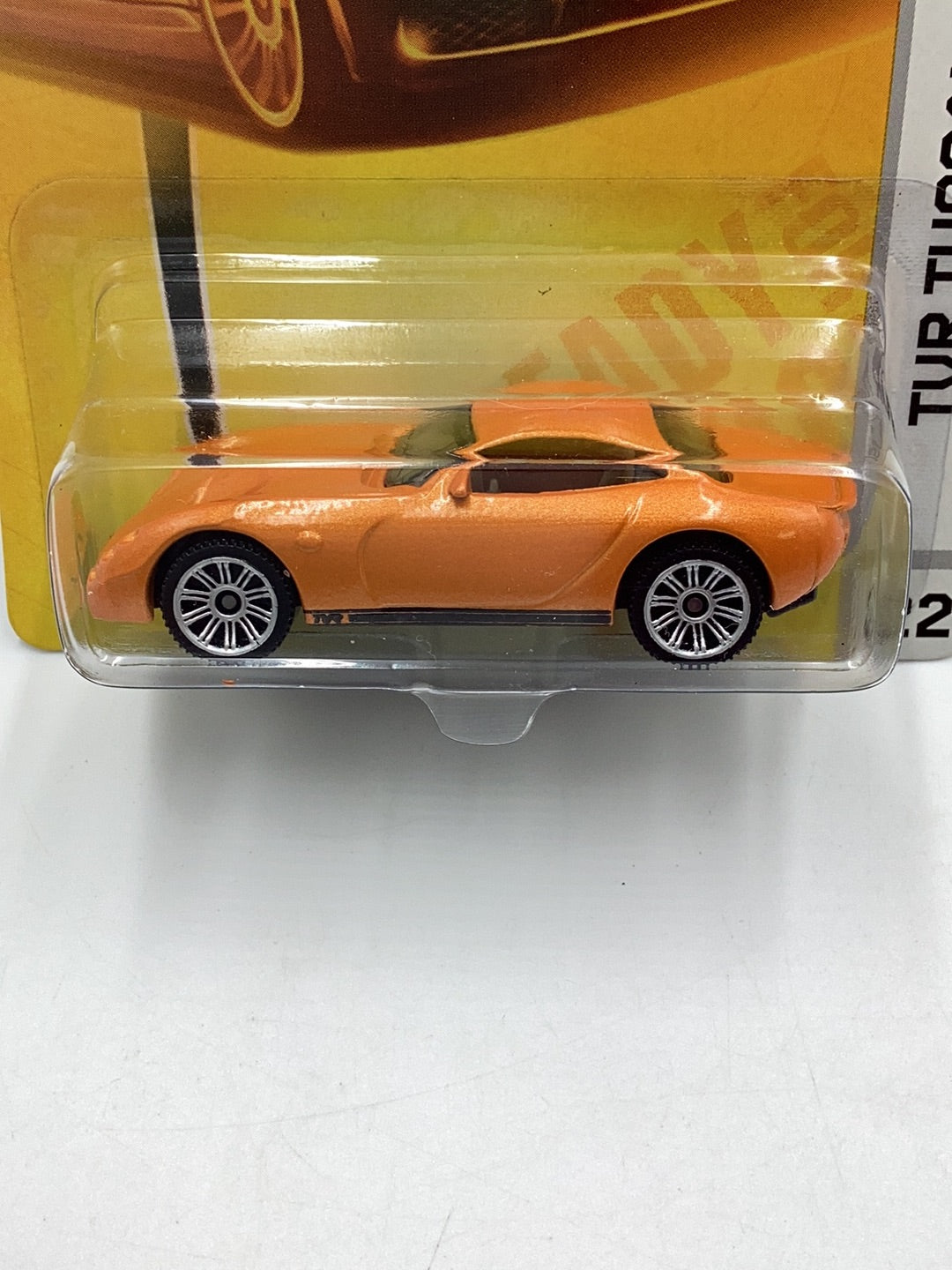 Matchbox 2008 #22 TVR Tuscan S orange 207C