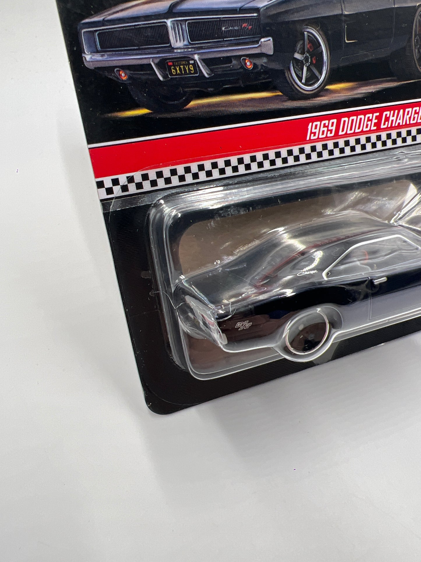 2024 Hot Wheels RLC 16754/17500 1969 Dodge Charger R/T Black W/Protector Cracked Blister