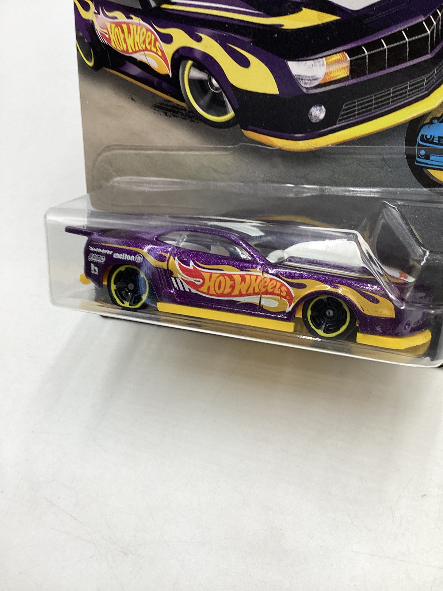 2016 Hot wheels Target Exclusive #64 10 Pro Stock Camaro Purple Summer Card 234B