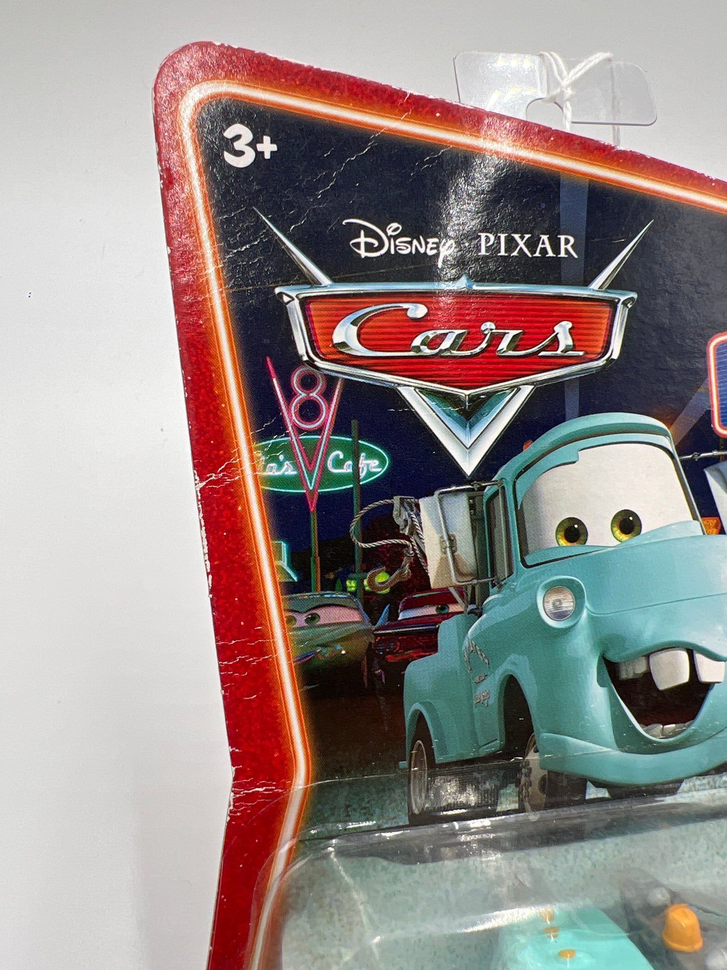 Disney Pixar Cars Supercharged Brand New Mater Light Blue Bad Card 140A