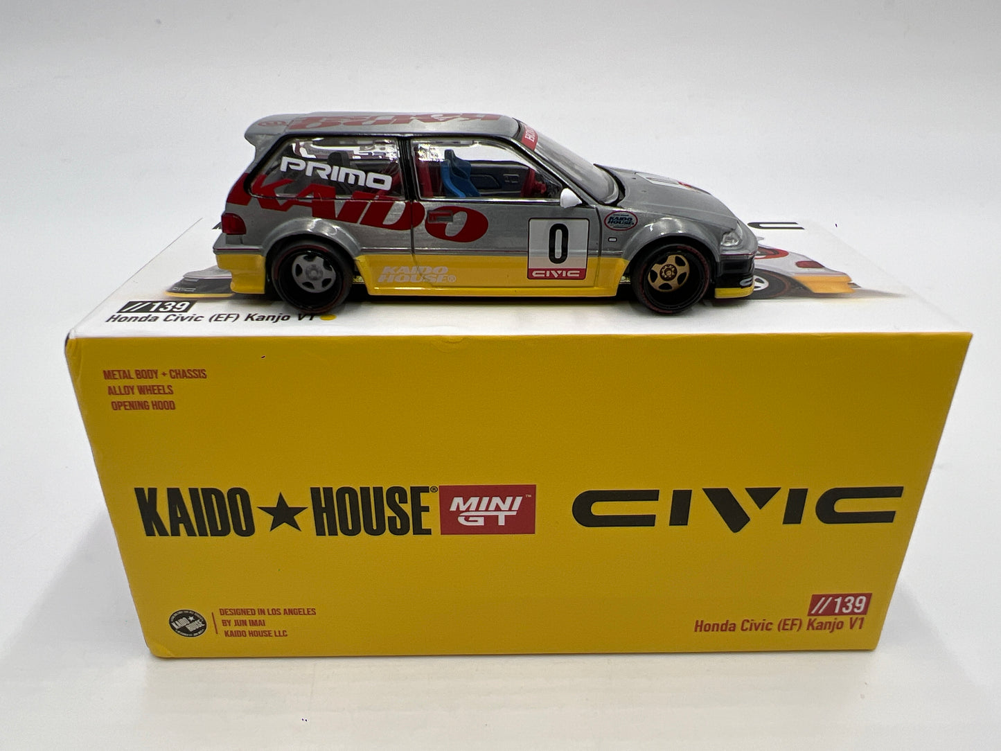 Mini GT Kaido House #139 CHASE Honda Civic EF Kanjo V1