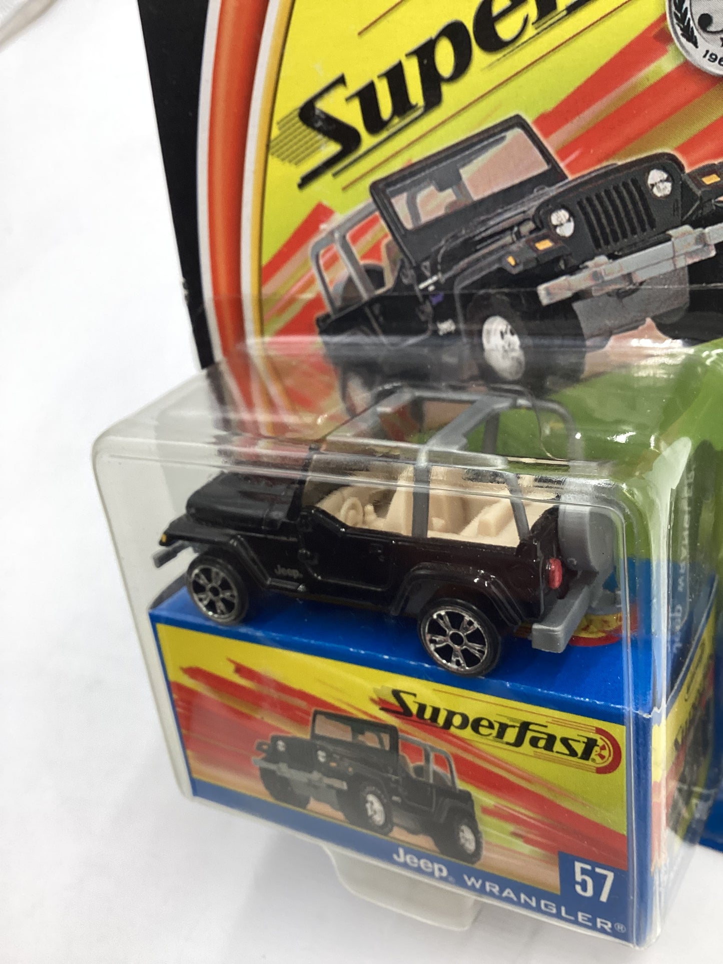 Matchbox Superfast #57 Jeep Wrangler Black 172B