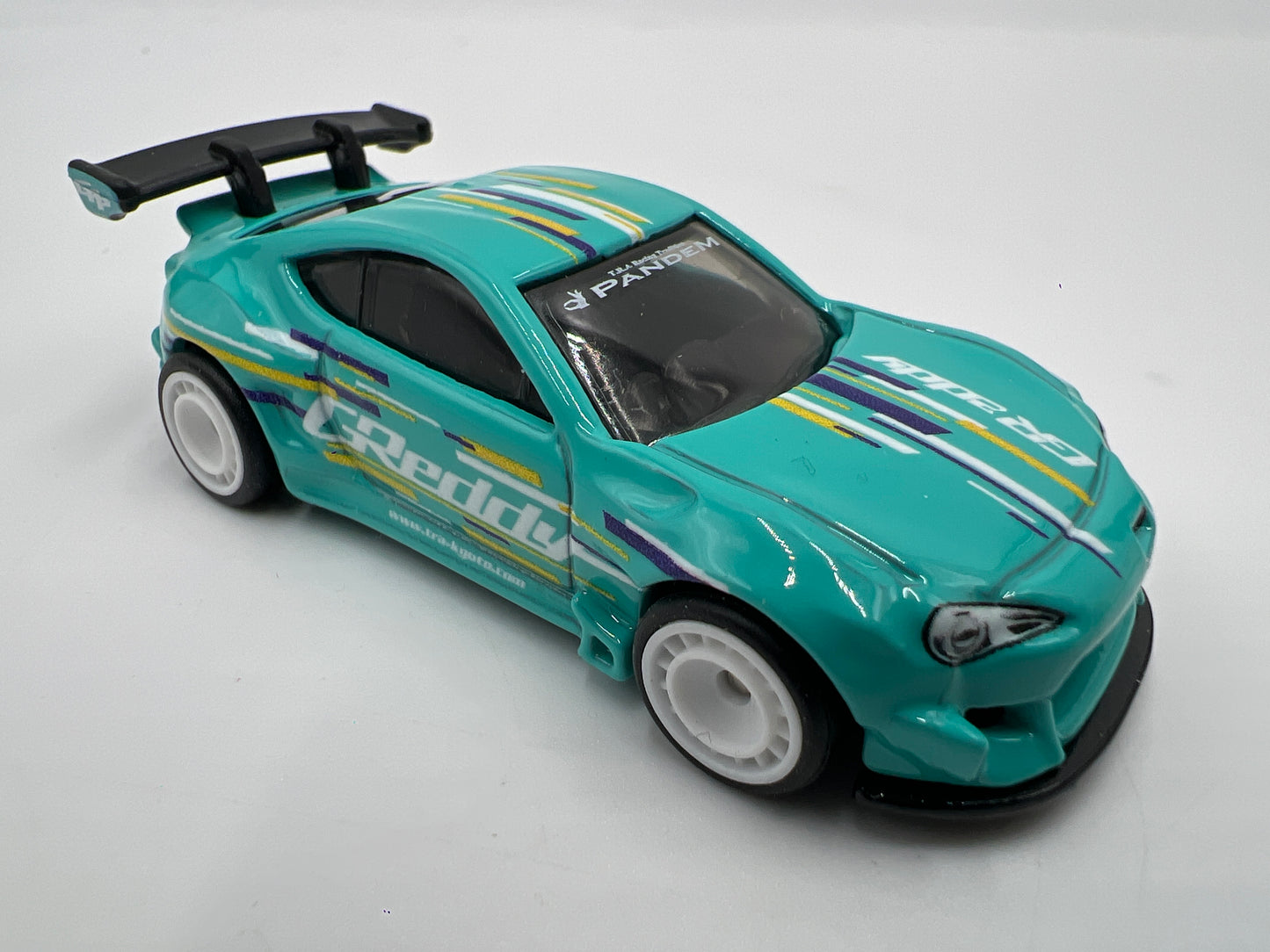 Hot Wheels 1/64 Premium Diorama Set Pandem Subaru BRZ GReddy Light Blue Loose