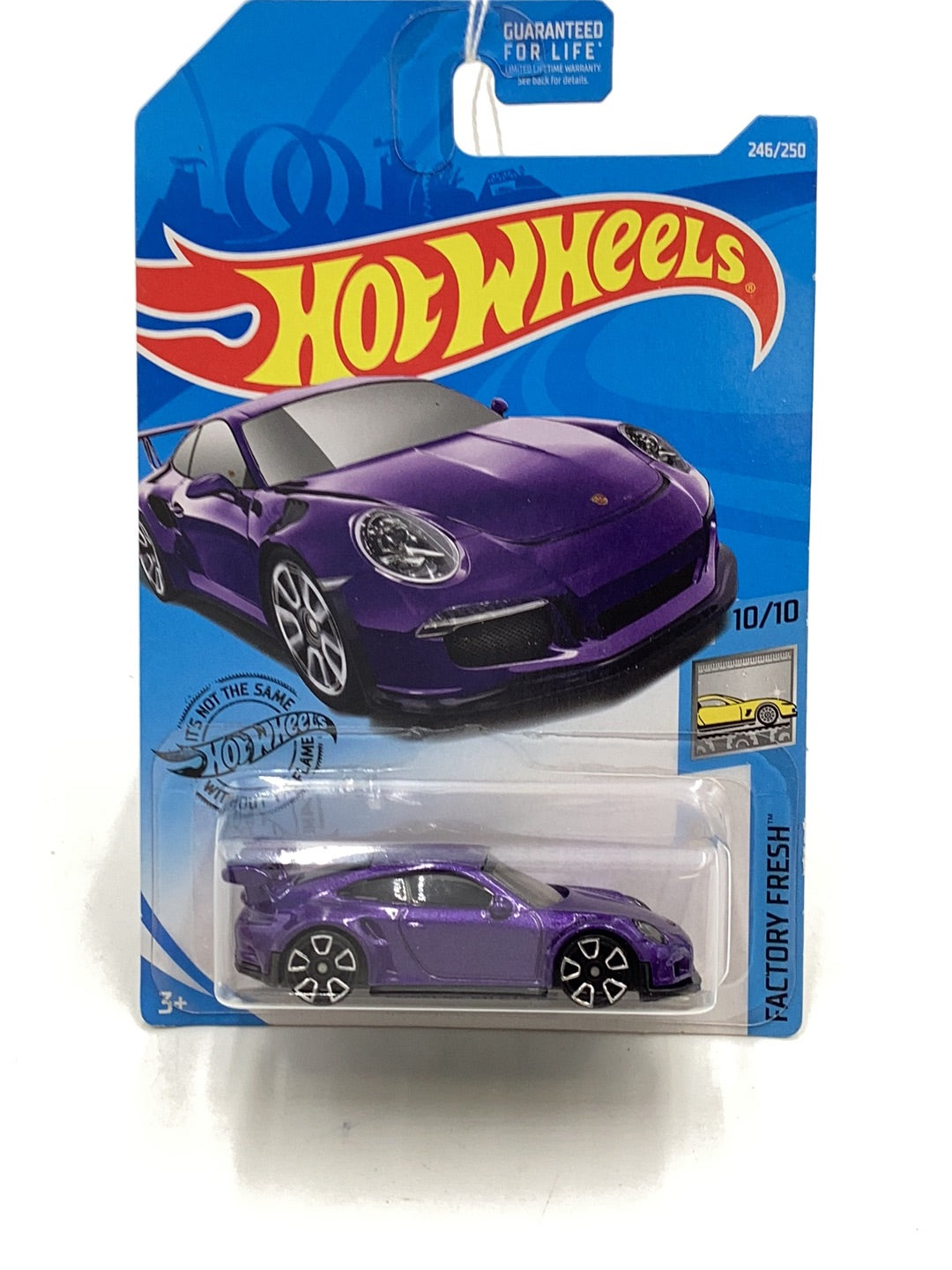 2019 Hot Wheels #246 Porsche 911 GT3 RT3 RS 101C