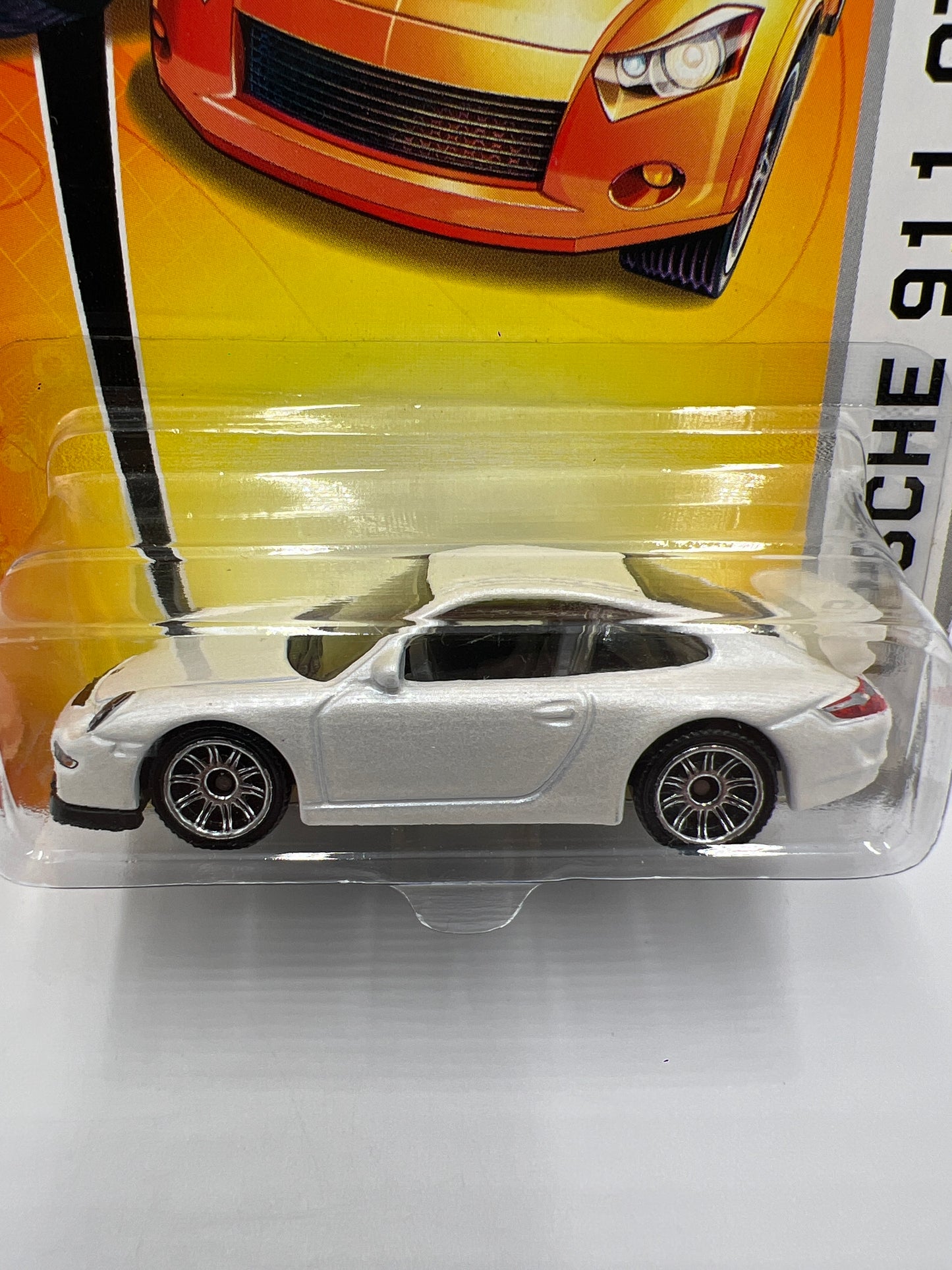 2007 Matchbox MBX Metal #3 Porsche 911 GT3 White 206B