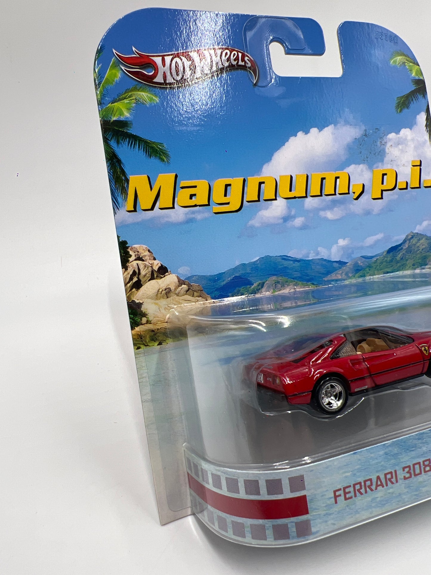Hot Wheels Premium Retro Entertainment Magnum PI Ferrari 308 GTS QV Red W/Protector