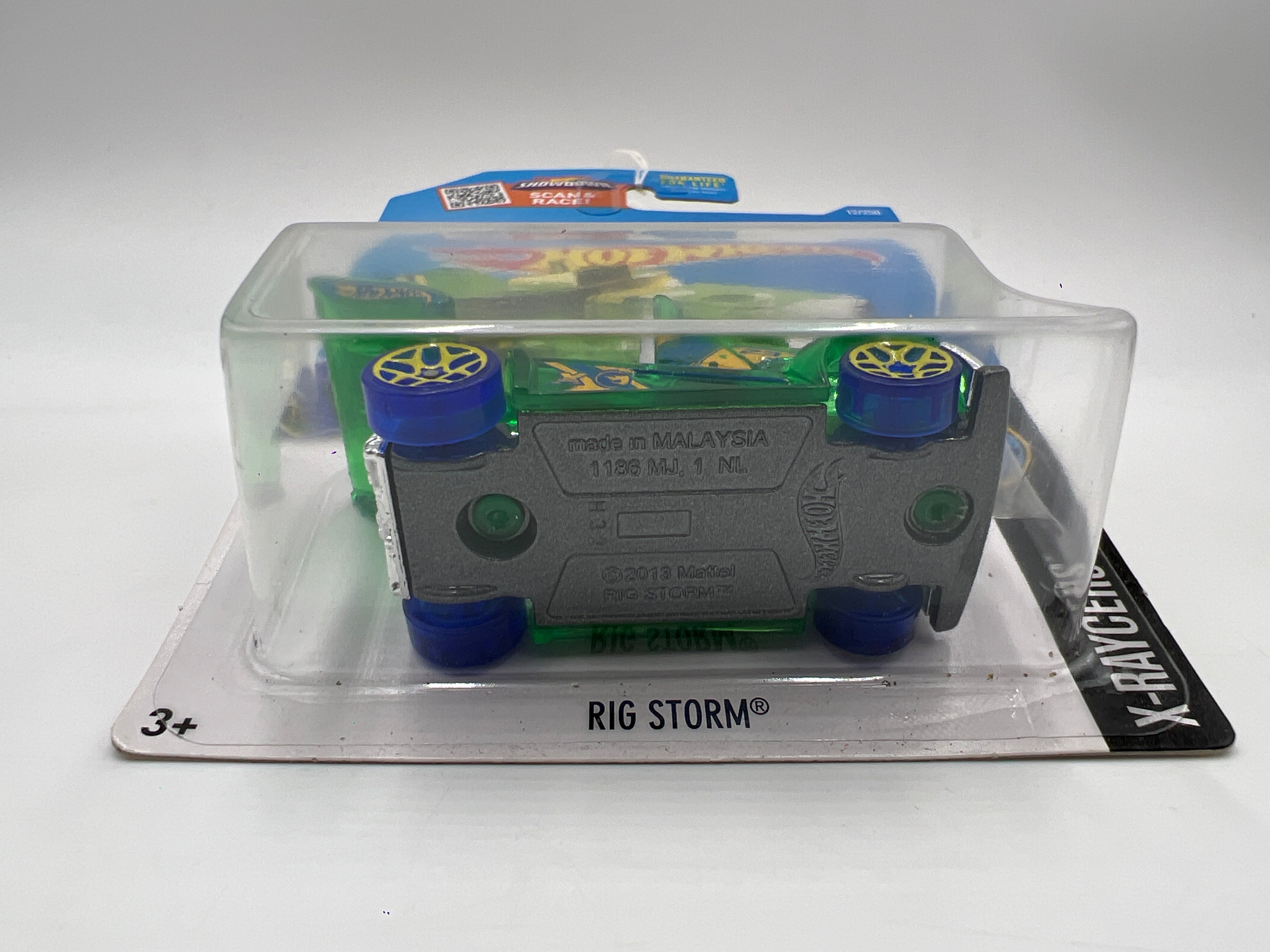 2016 Hot Wheels X-Raycers Treasure Hunt #12 Rig Storm Green 283A