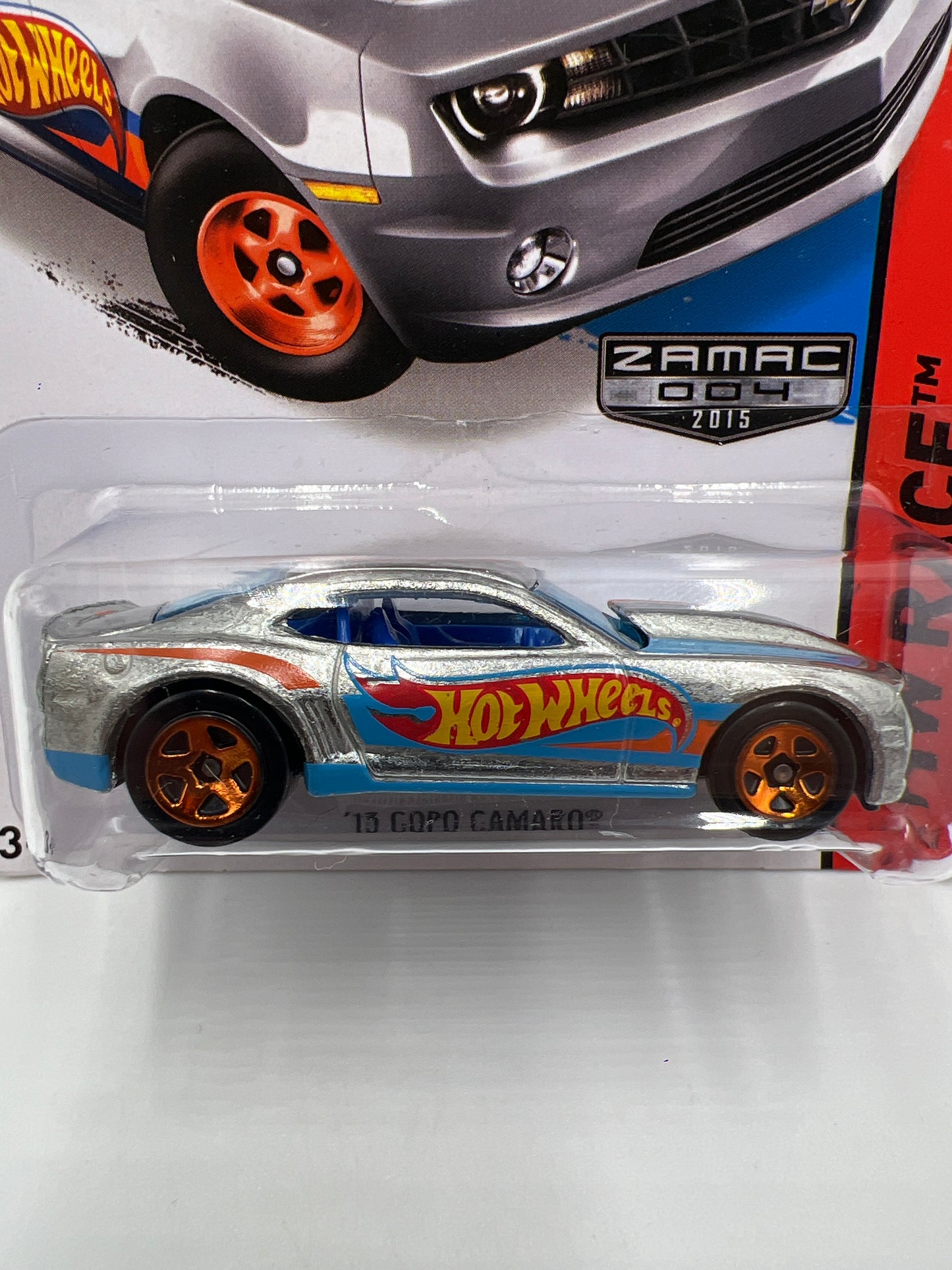 2015 Hot Wheels Walmart Exclusive Zamac 4 #127 13 Copo Camaro 147C