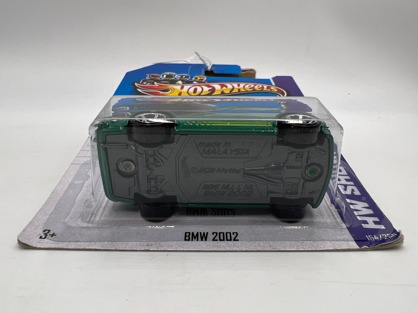 2013 Hot Wheels Showroom #154 BMW 2002 Green 108B