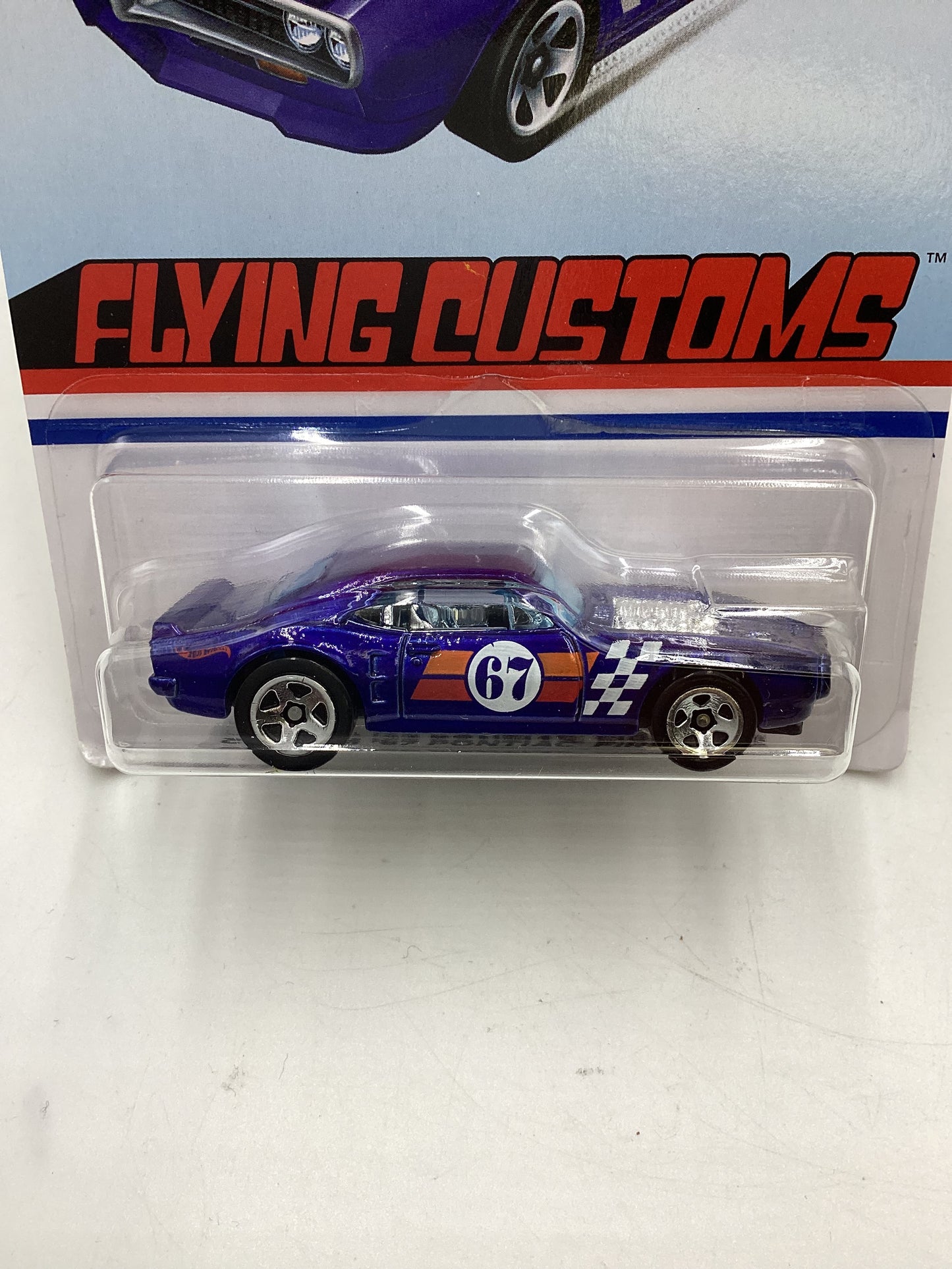 Hot Wheels Target Exclusive Flying Customs Custom 67 Pontiac Firebird Blue