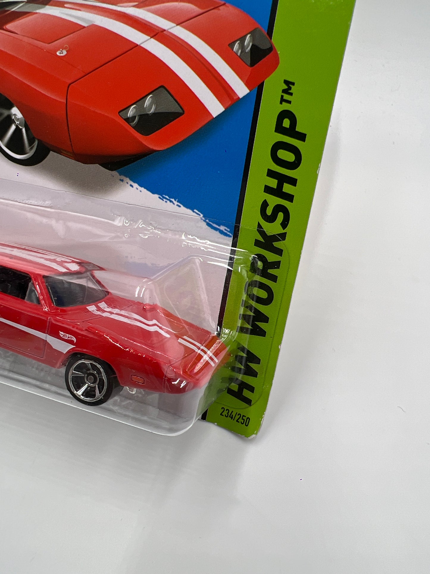 2014 Hot Wheels Workshop #234 69 Dodge Charger Daytona Red 54F