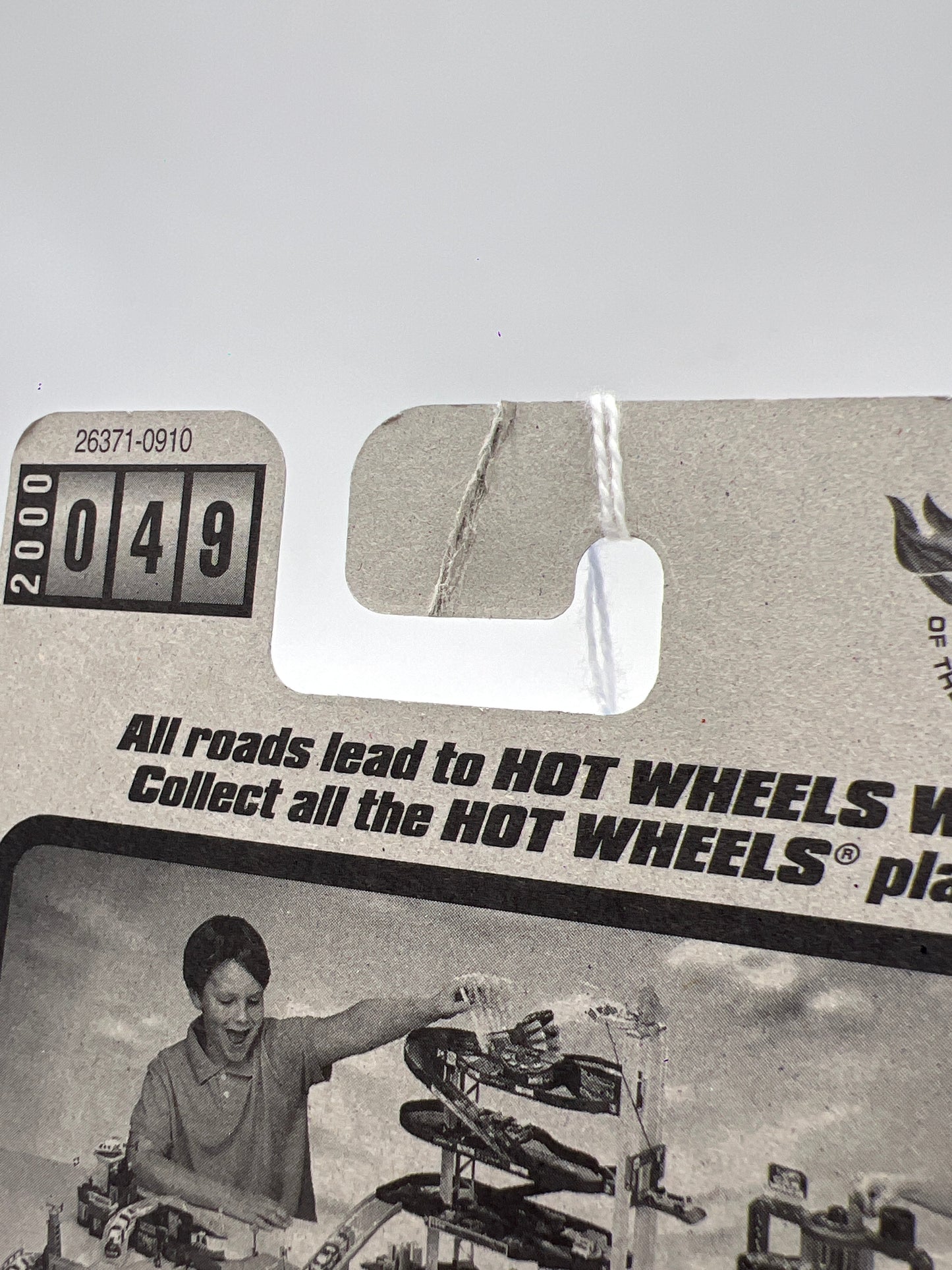 2000 Hot Wheels Treasure Hunt Real Riders #49 Double Vision Purple Bad J Hook 275E