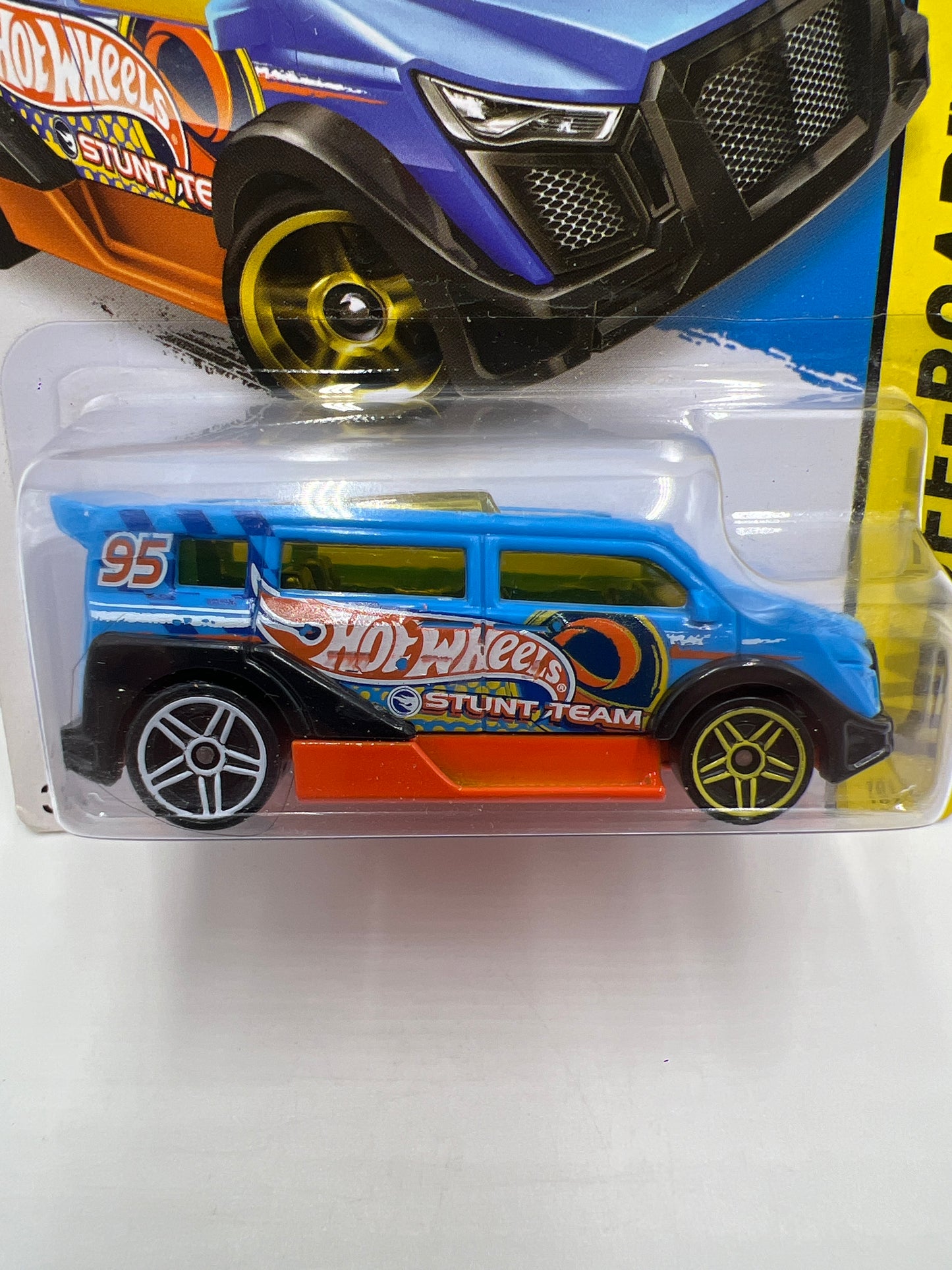2014 Hot Wheels Treasure Hunt #101 Speedbox Blue 275D