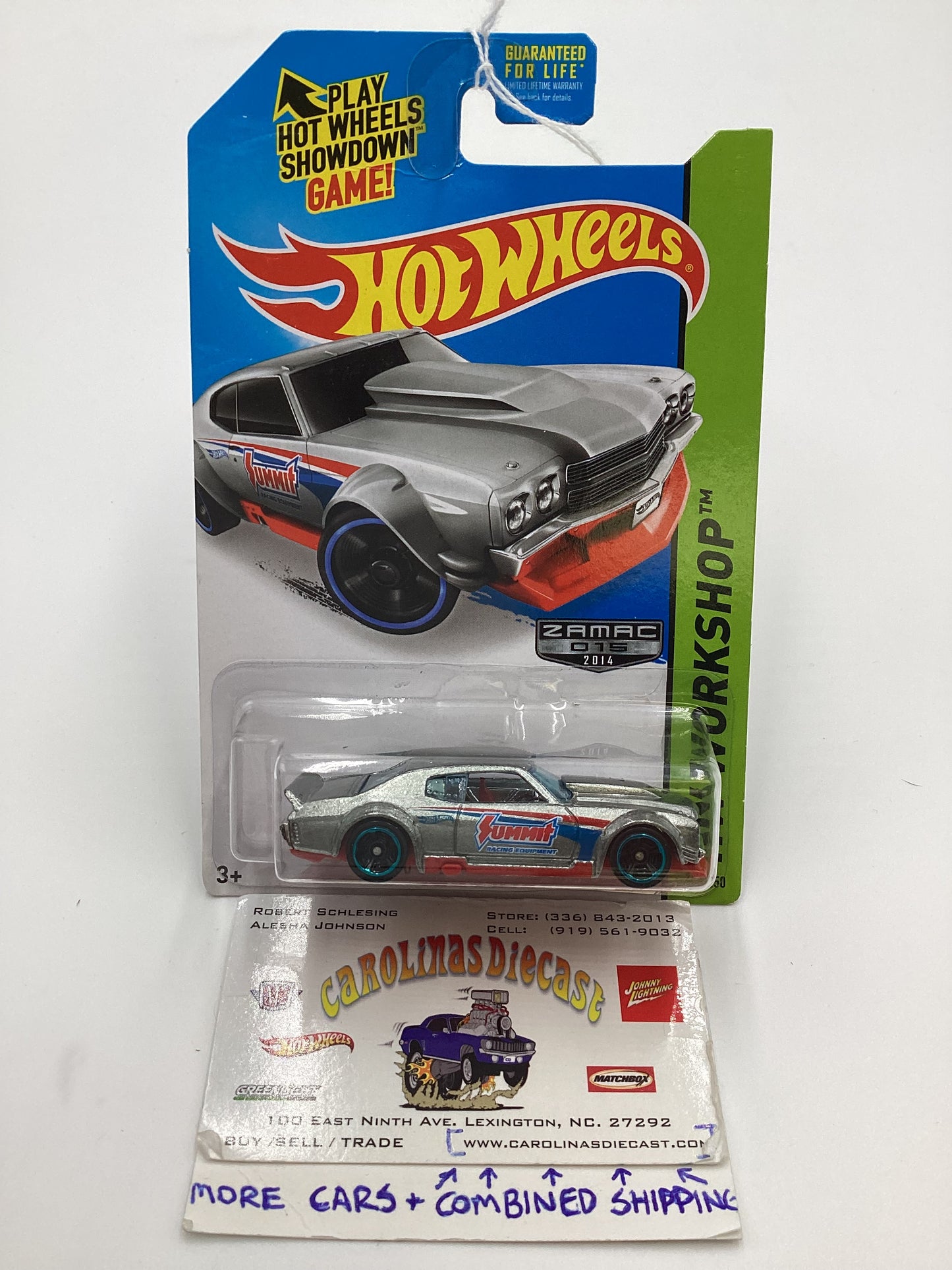 2014 Hot Wheels Zamac 015 #243 70 Chevy Chevelle Summit 145F