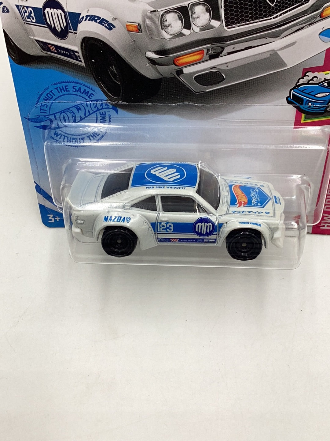2021 hot wheels super treasure hunt #137 Mazda RX-3 with protector