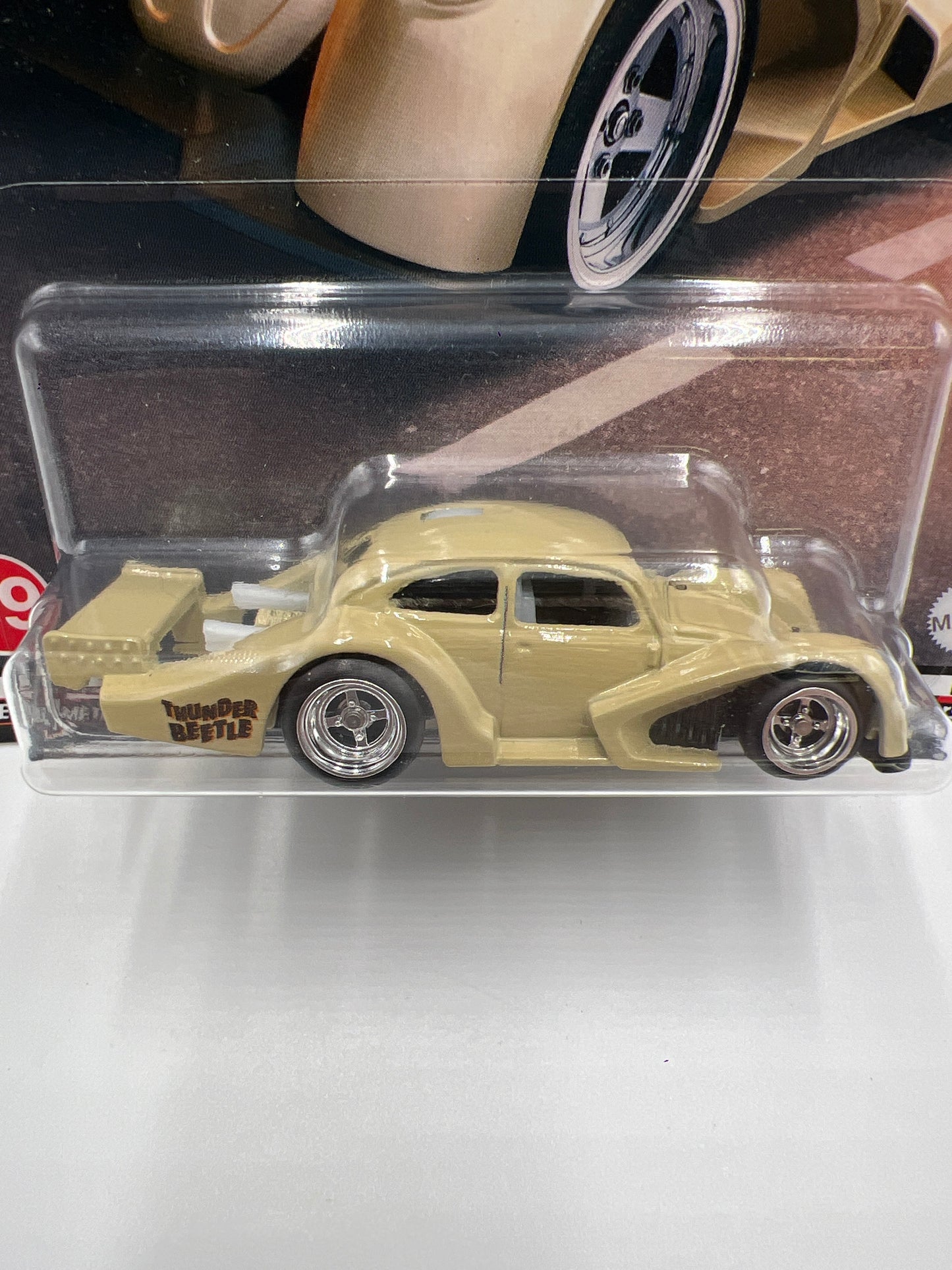 Hot Wheels Boulevard #39 Volkswagen Kafer Racer Tan Cracked Blister 262E