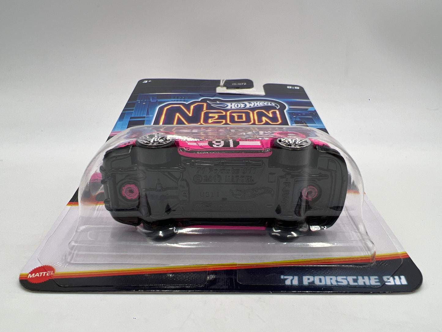 2026 Hot Wheels Neon Speeders #8 CHASE 71 Porsche 911 Pink 158A