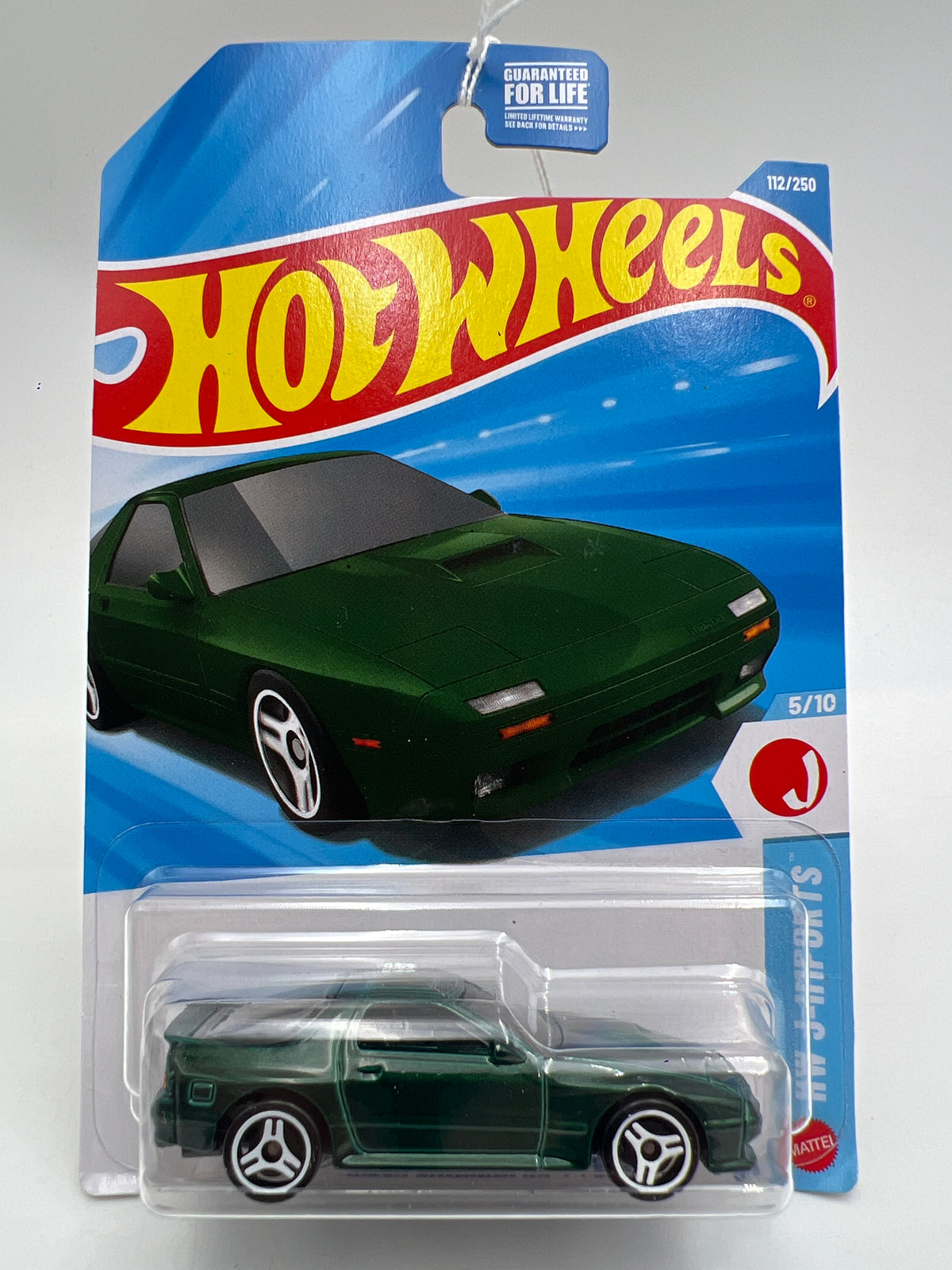 2026 Hot Wheels P Case #112 89 Mazda Savanna RX-7 FC3S Green