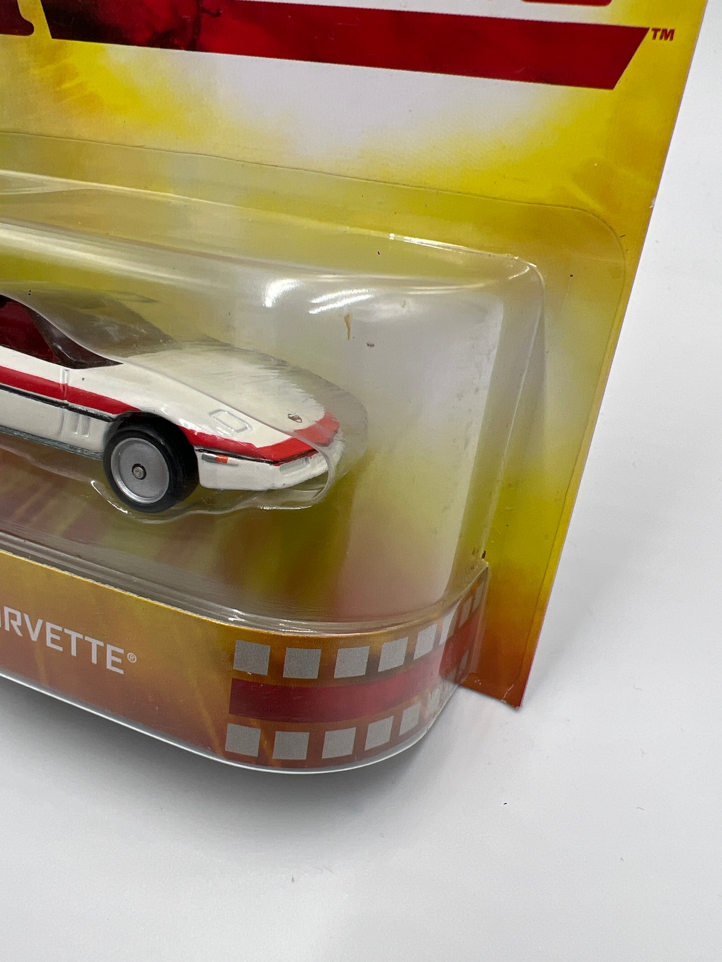 Hot Wheels Retro Entertainment The A Team 80s Corvette White W/Protector