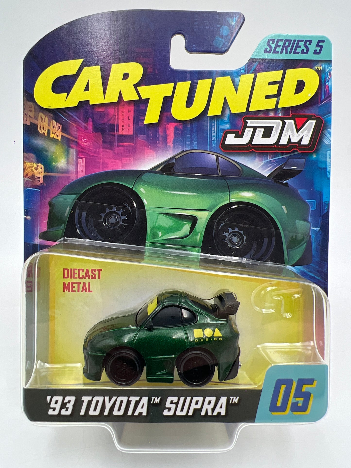 MGA Car Tuned JDM Series 5 #5 93 Toyota Supra Green