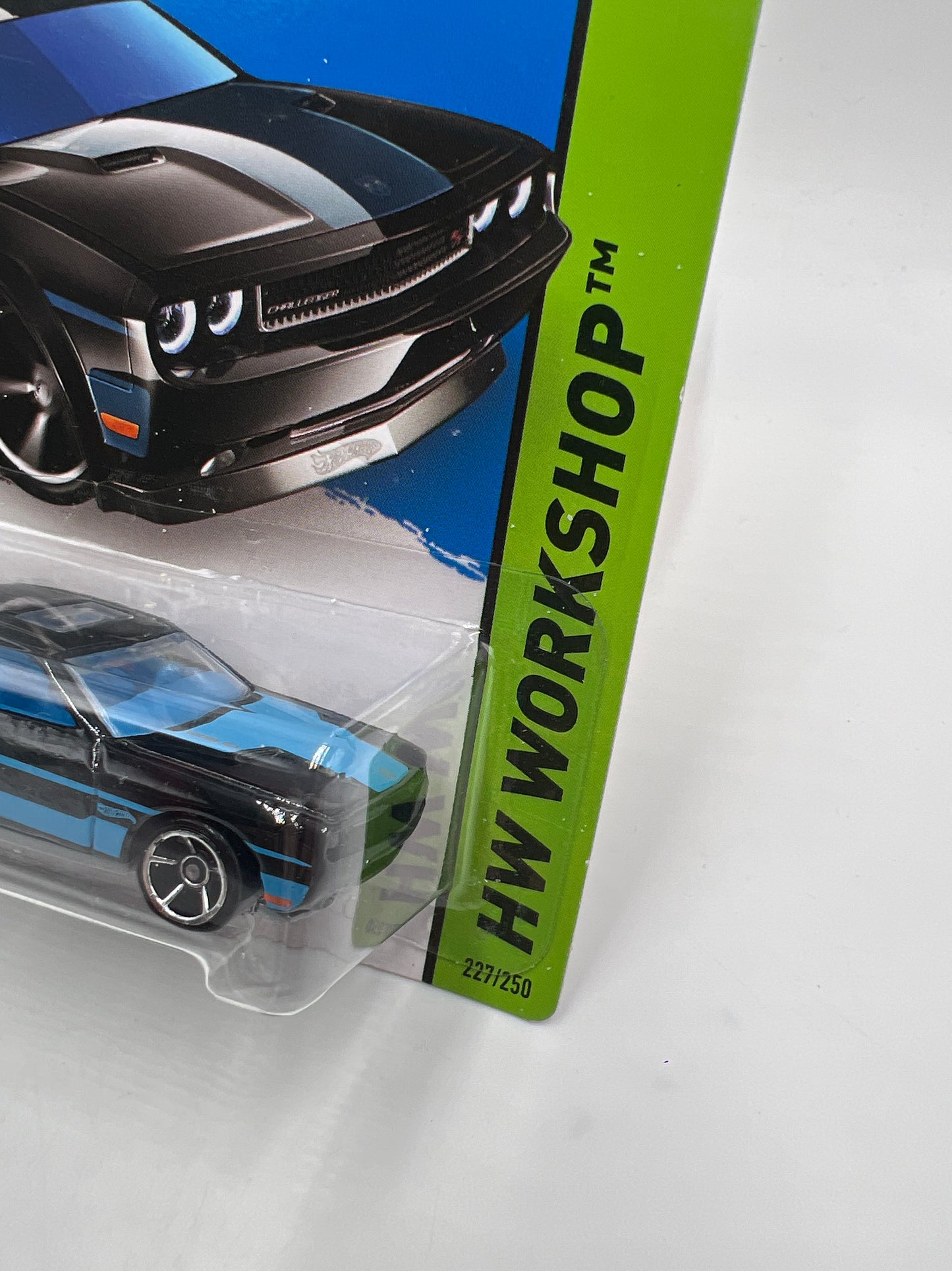 2013 Hot Wheels Kmart Exclusive #227 08 Dodge Challenger SRT8 Black 238C