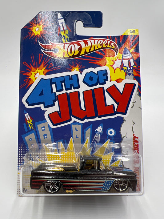 2012 Hot Wheels Kroger Exclusive 4th Of July #4 Custom 62 Chevy W/Peotector